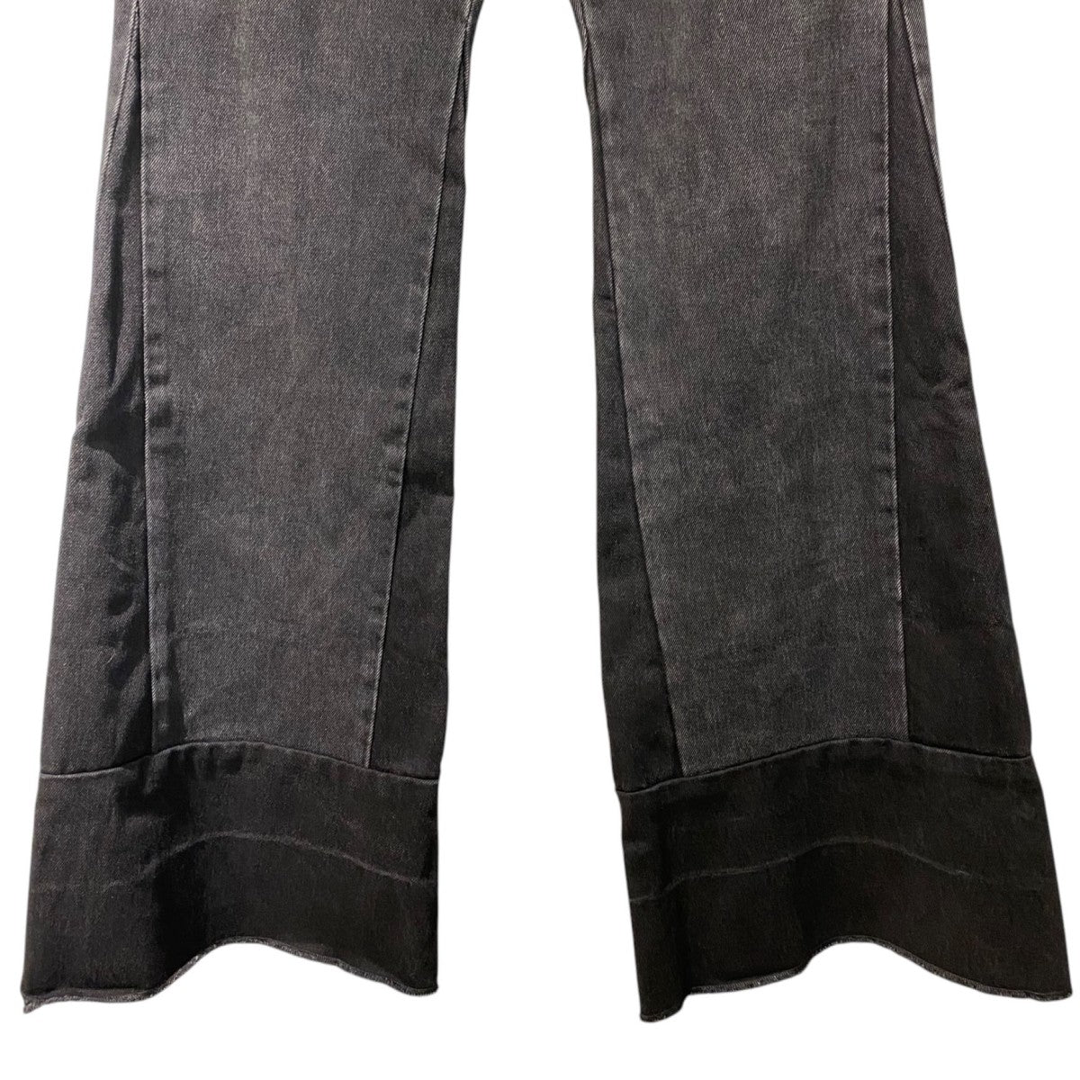 Flared Denim Workwear Pantsフレアデニム再構築デニムパンツ