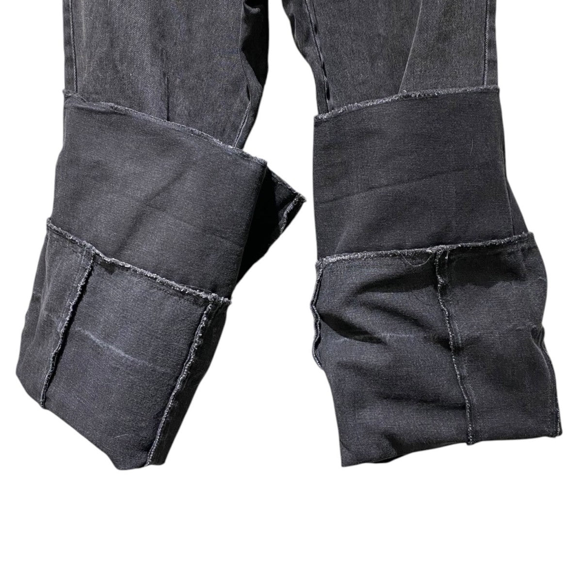 Flared Denim Workwear Pantsフレアデニム再構築デニムパンツ