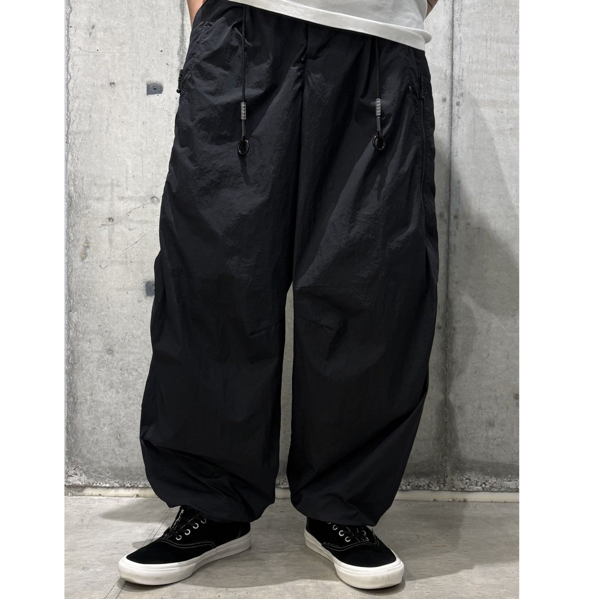 Airlume Ex-Ltweight Utility Pants TECHテックワイドナイロンパンツ