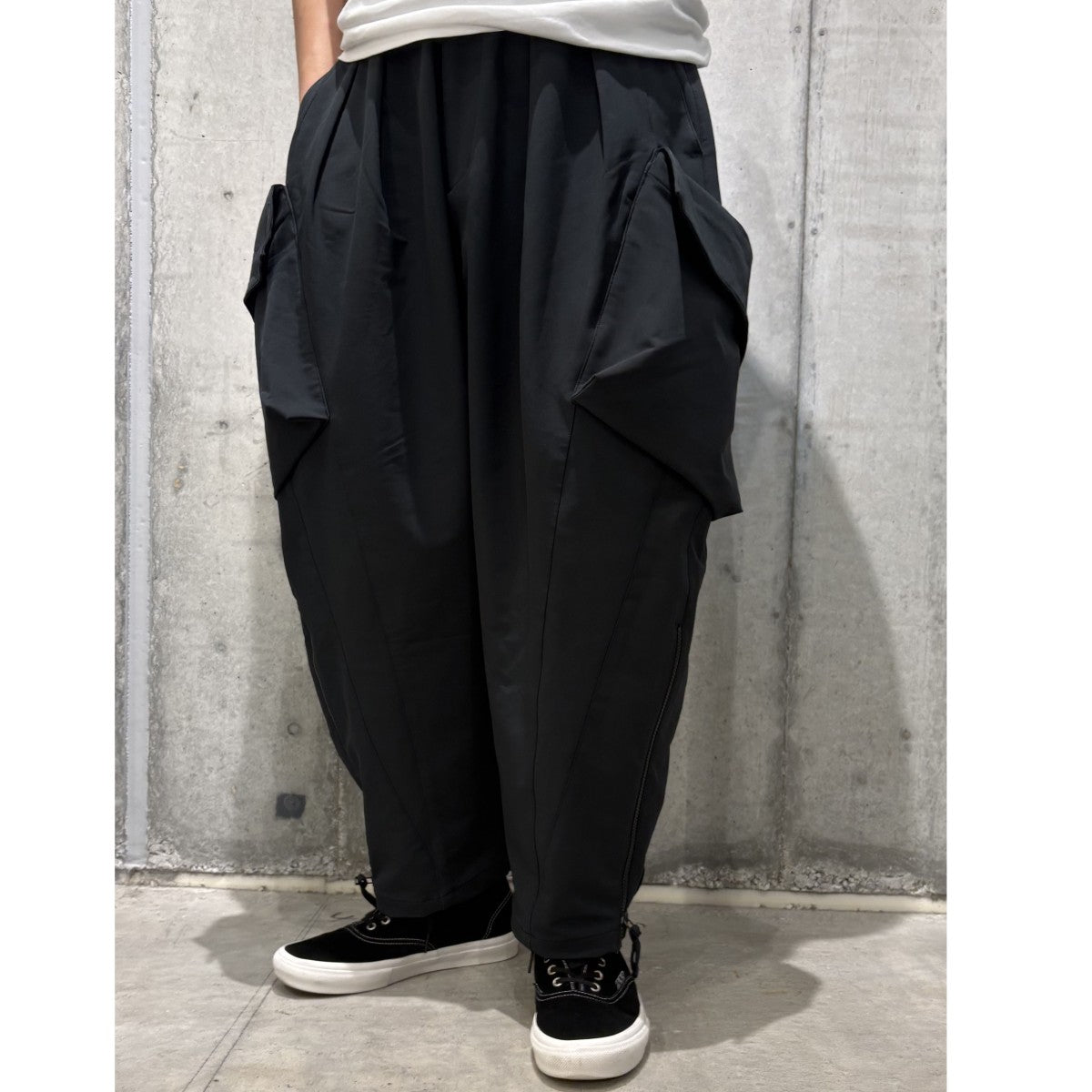 Exs-P1 Exoskeleton BiG Utility Pants TECHテックワイドテーパードパンツ