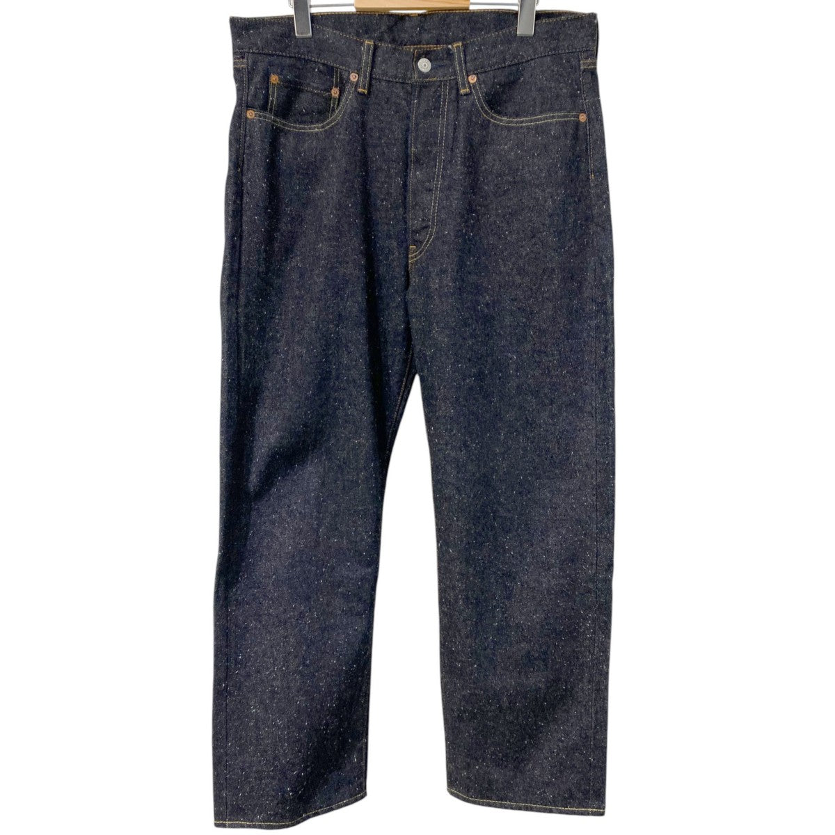 #028 LV 66 JEANS ONE-WASHEDウォッシュ加工デニムパンツ