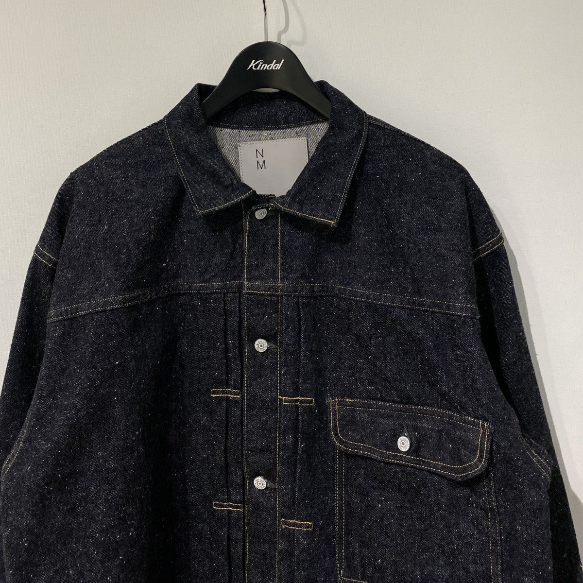 #012 LV36’s T-Back Jacket／ONE-WASHED ウォッシュ加工Tバックデニムジャケット