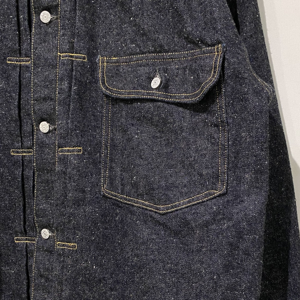 #012 LV36’s T-Back Jacket／ONE-WASHED ウォッシュ加工Tバックデニムジャケット