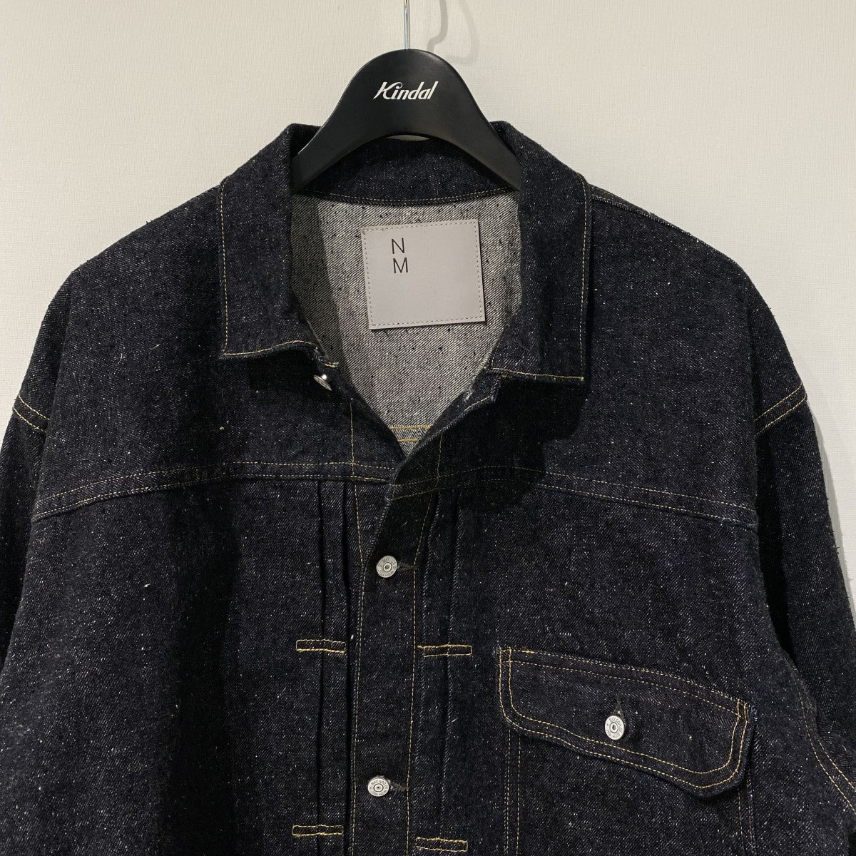 #012 LV36’s T-Back Jacket／ONE-WASHED ウォッシュ加工Tバックデニムジャケット