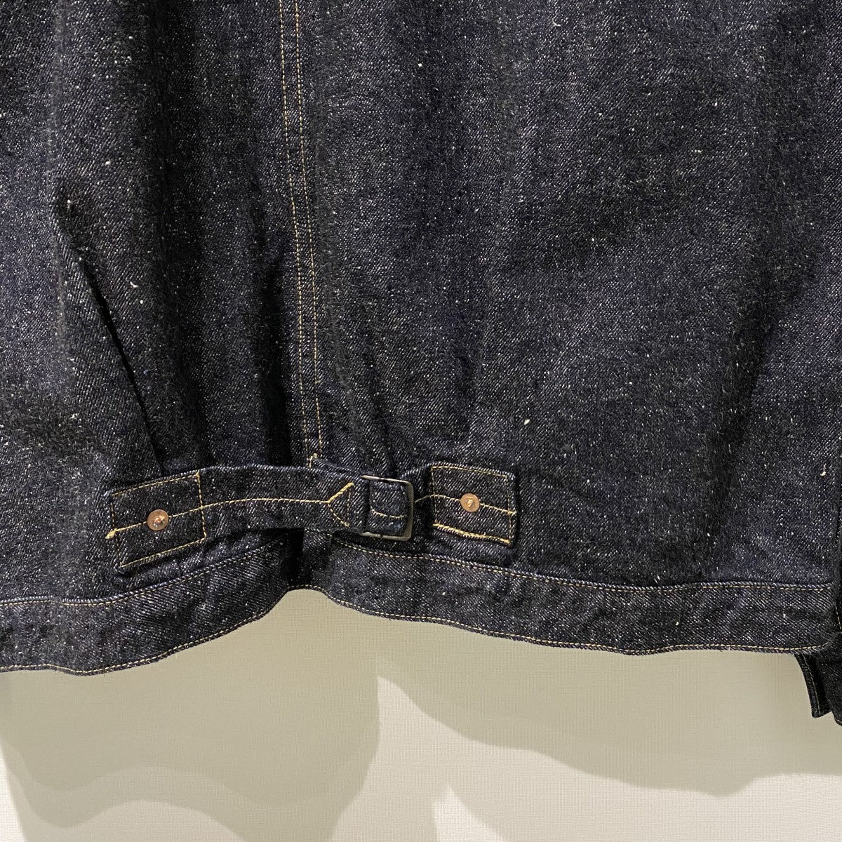 #012 LV36’s T-Back Jacket／ONE-WASHED ウォッシュ加工Tバックデニムジャケット