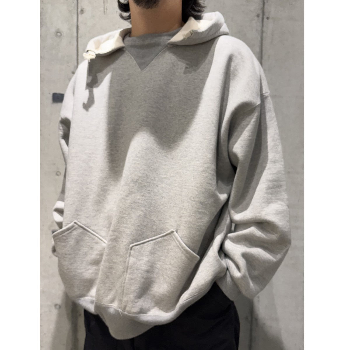 Atozuke Parka Heavy Sweat後付けパーカーフーディ