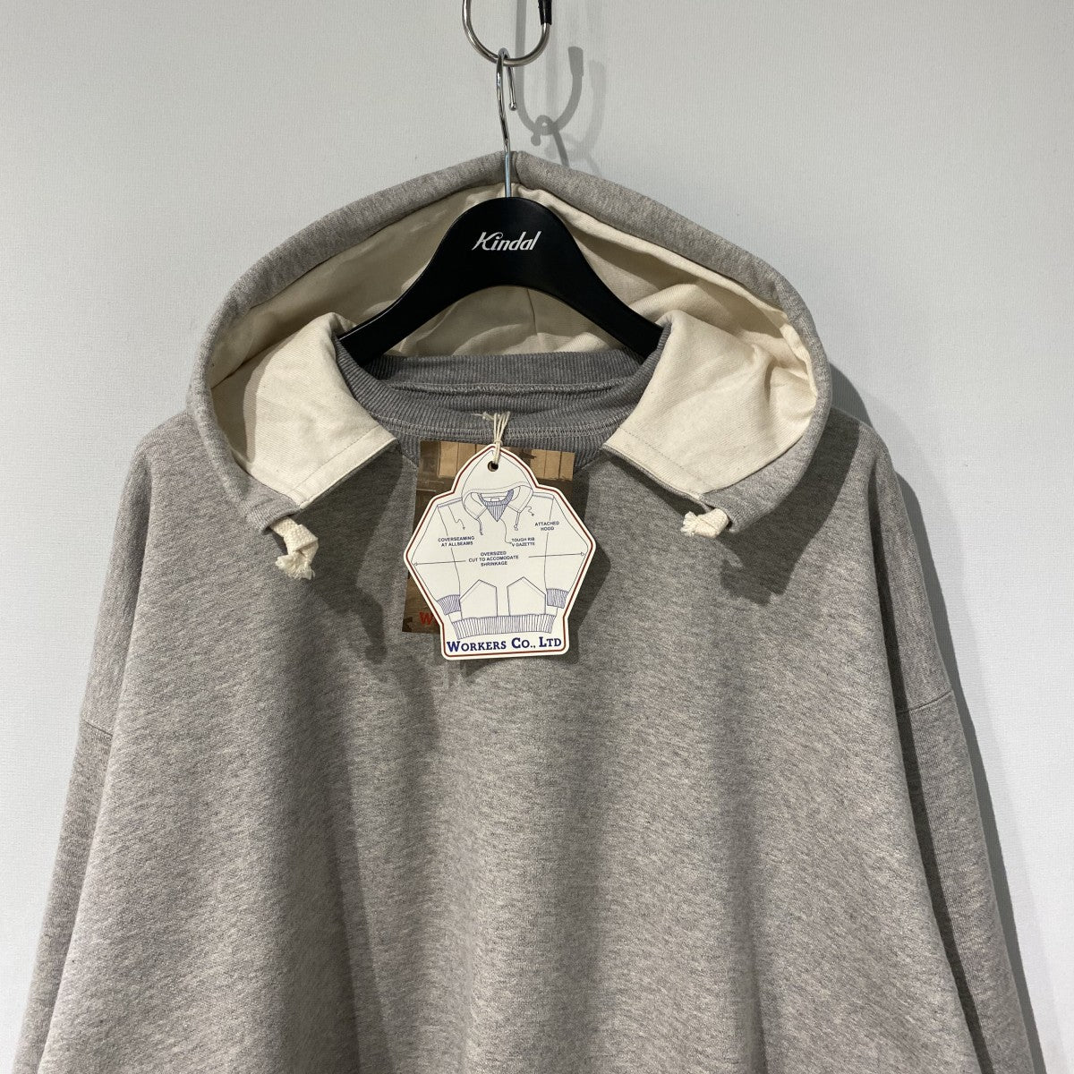 Atozuke Parka Heavy Sweat後付けパーカーフーディ