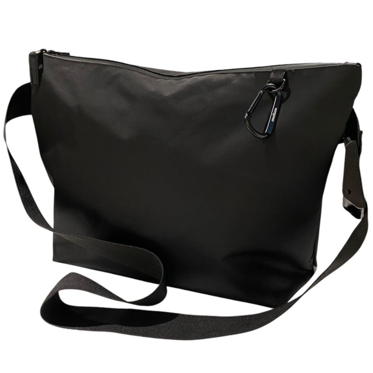 NYLON MESSENGER BAGノートパソコン収納可能撥水ナイロン止水ジップメッセンジャーバッグ