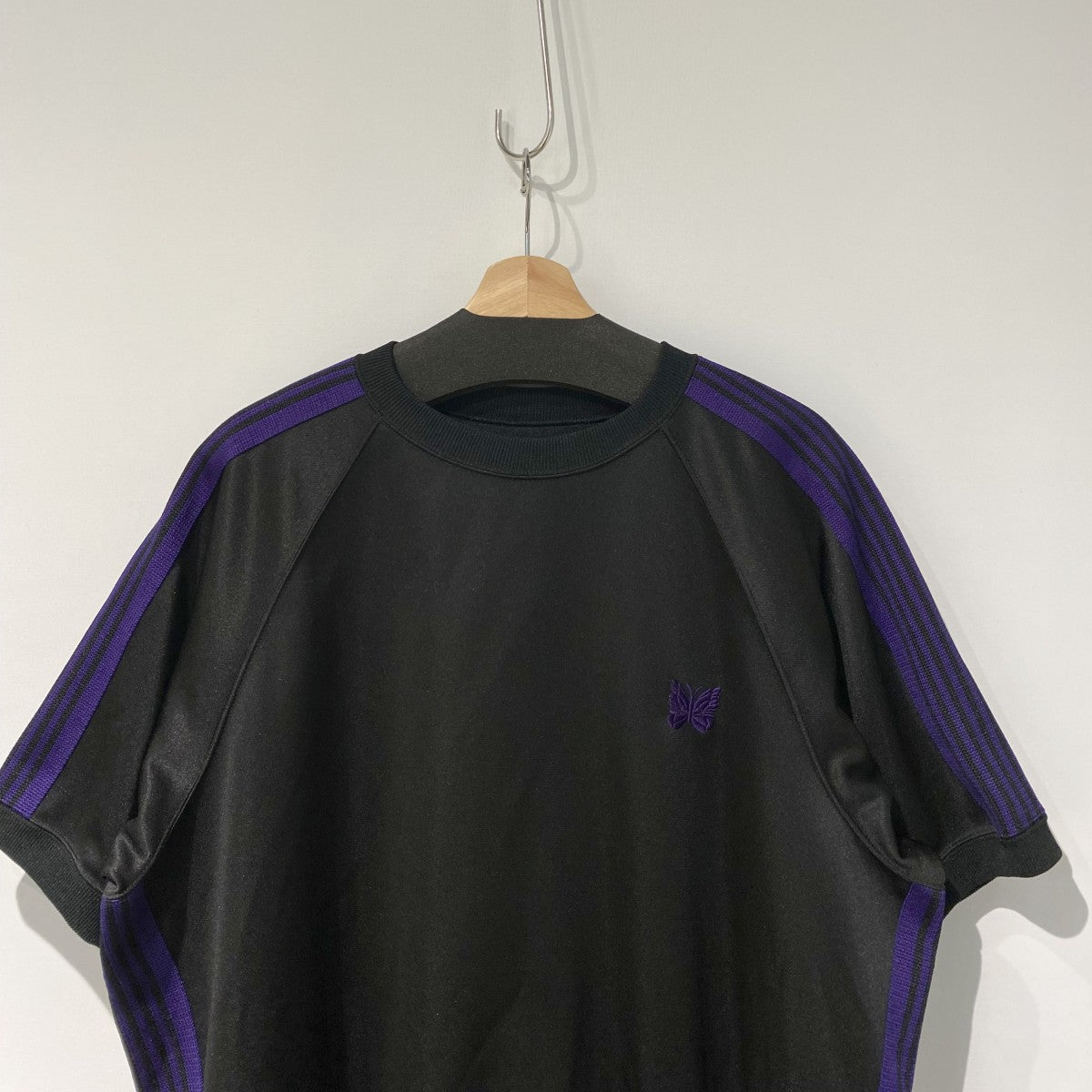 22SSTrack Crew Neck Shirt-Poly SmoothトラックTシャツ