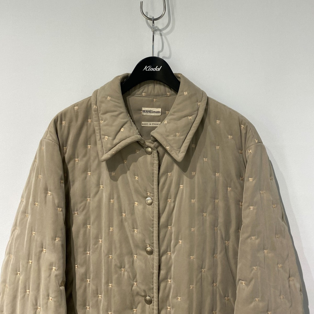 Paddock Coat Puffer Made in Franceフランス製中綿パドックコートジャケット