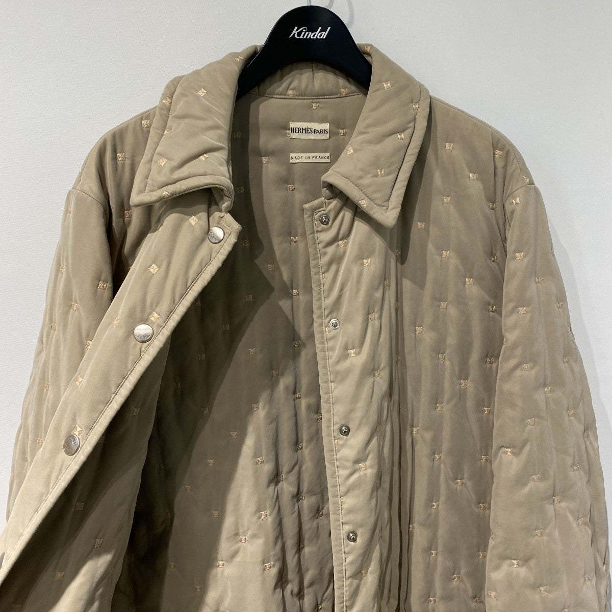 Paddock Coat Puffer Made in Franceフランス製中綿パドックコートジャケット