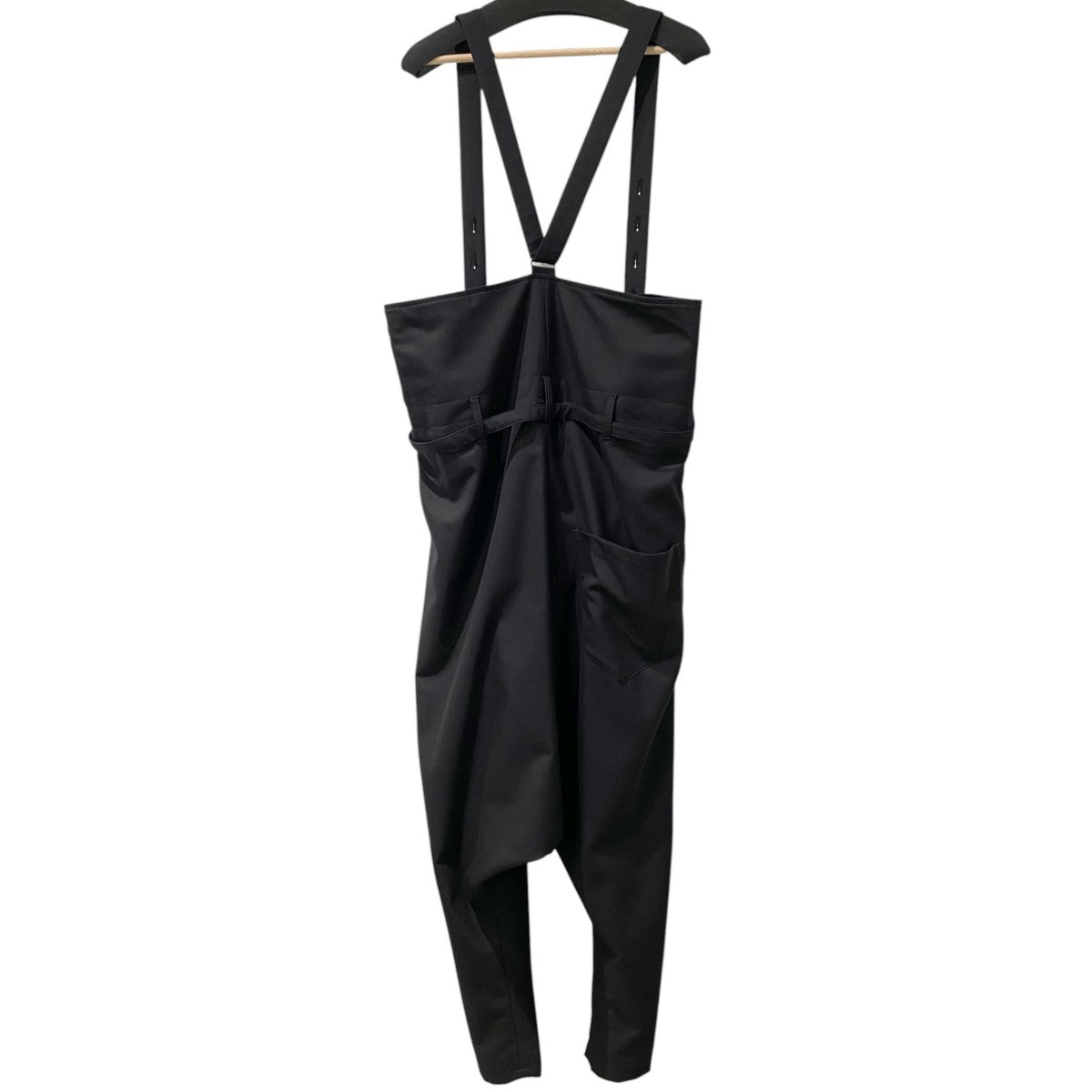 Gabardine High Waist Sarouel PantsウールポリギャバジンハイウエストサルエルパンツGZ-P10-100