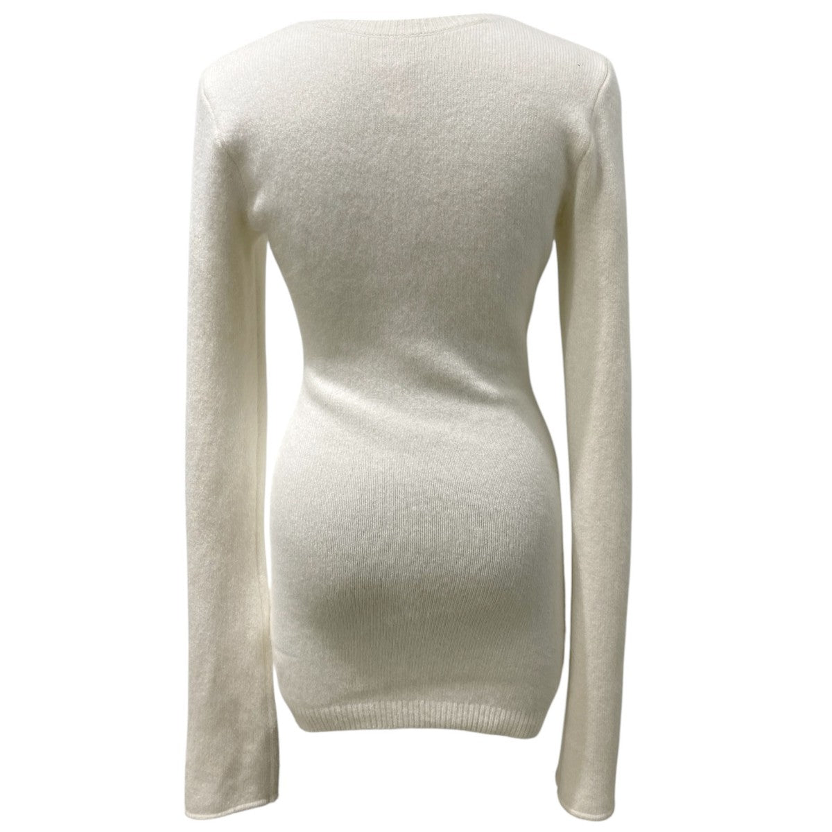 23AWFTC234-0720 KnitヴァルーズVネックストレッチロングニットセーター