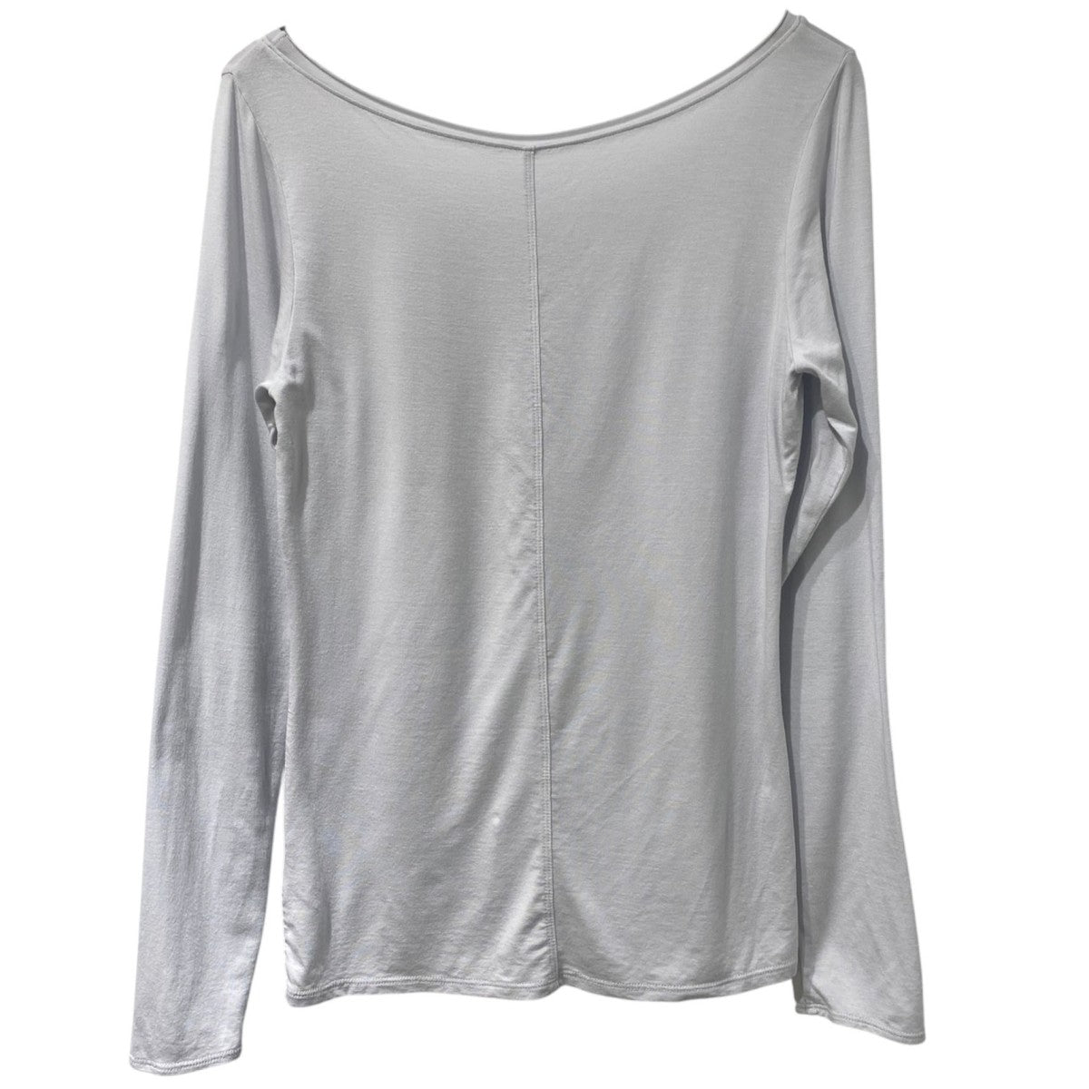 Tencel loose topストレッチロングスリーブカットソー