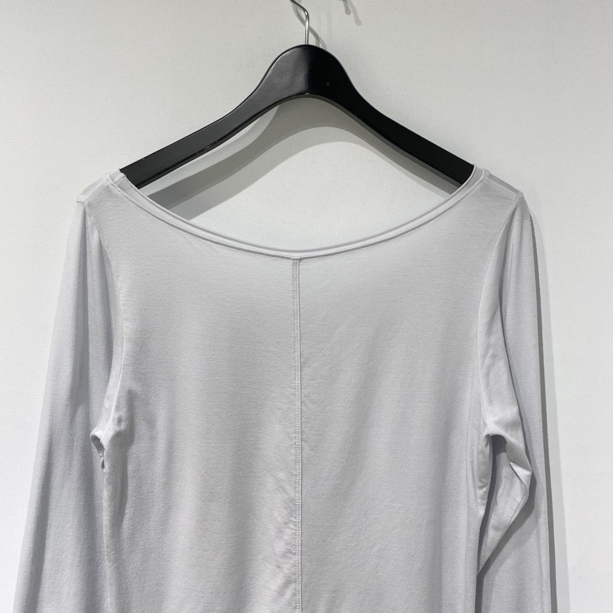 Tencel loose topストレッチロングスリーブカットソー