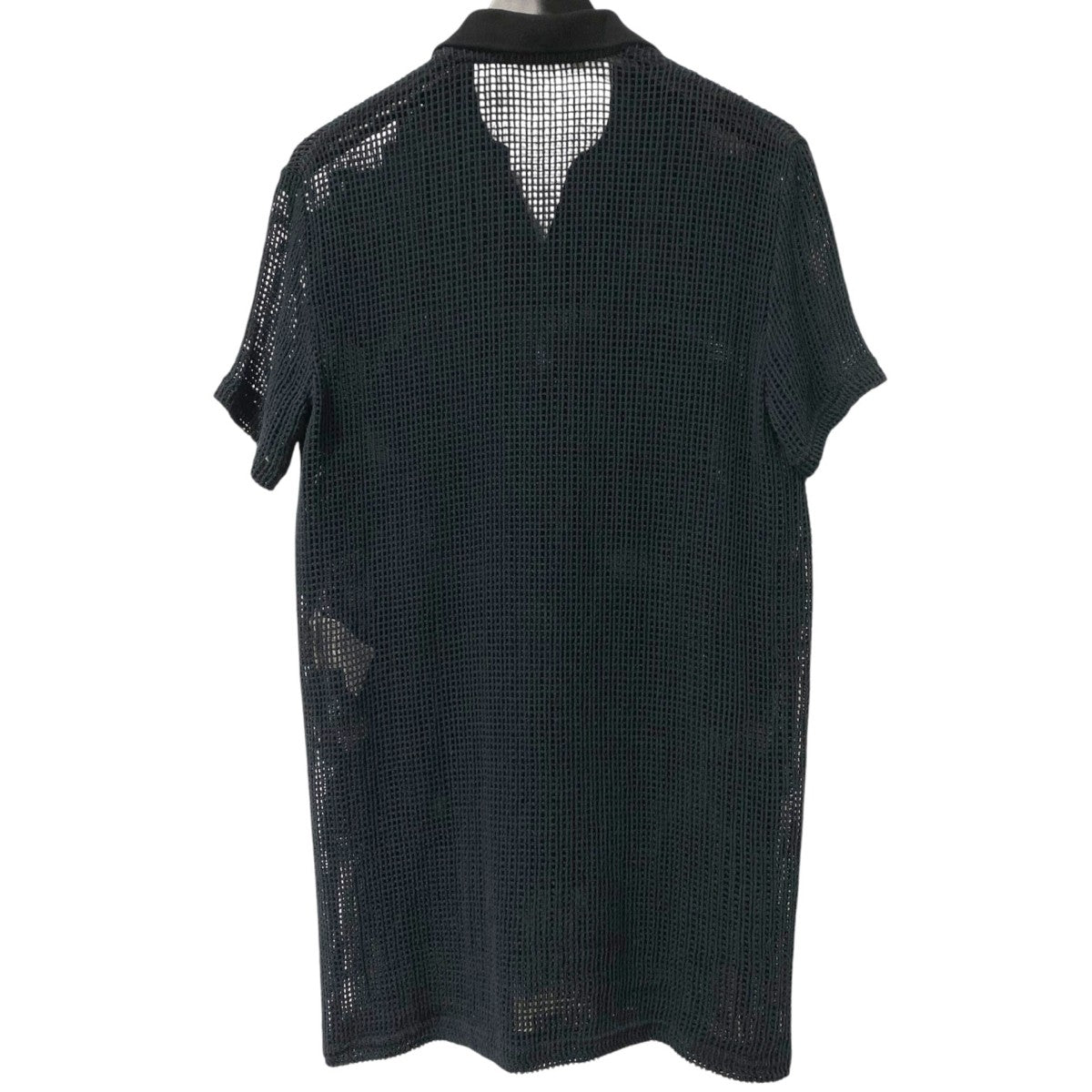 MESH EMBROIDERY POLO ONE PIECEメッシュ刺繍ポロワンピース