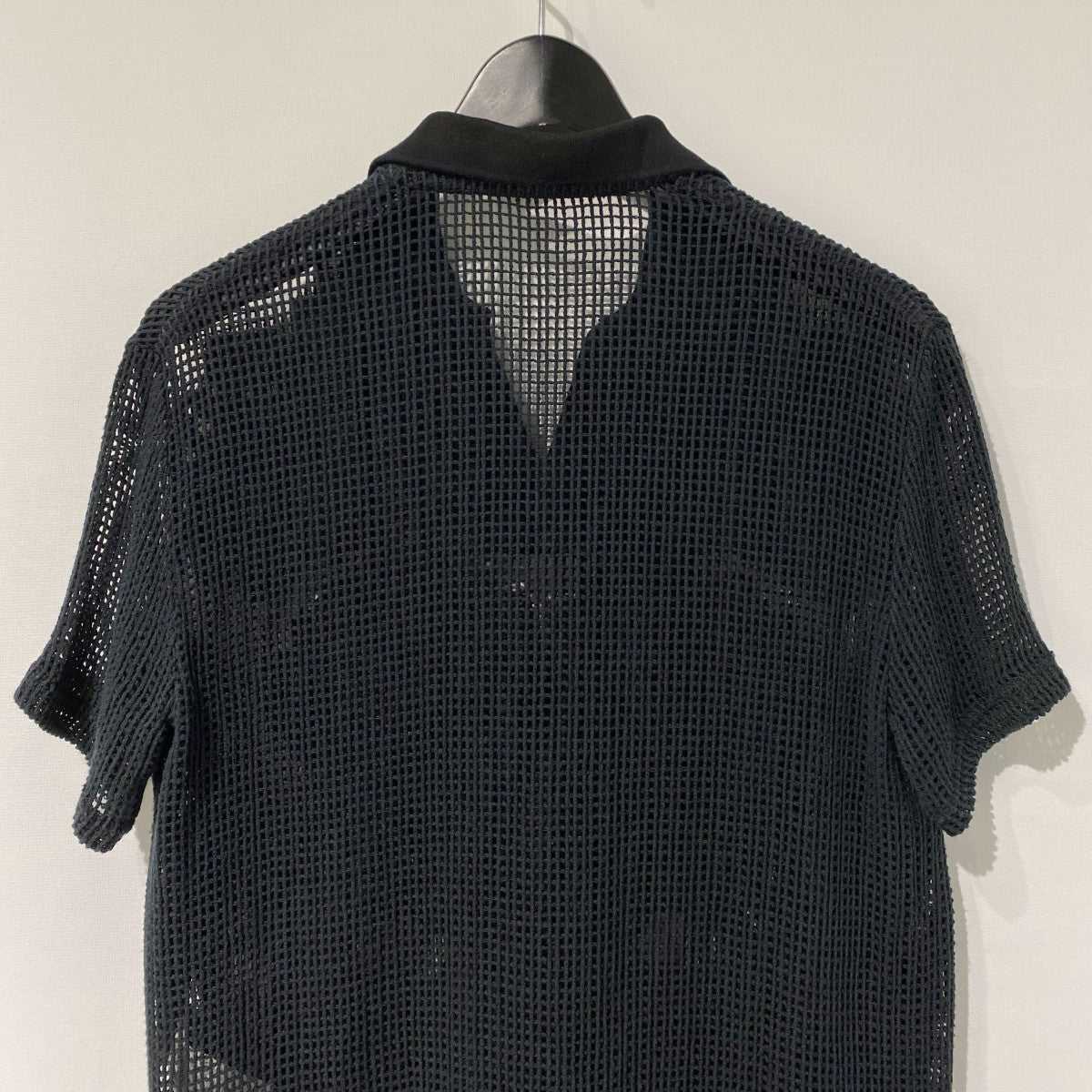 MESH EMBROIDERY POLO ONE PIECEメッシュ刺繍ポロワンピース