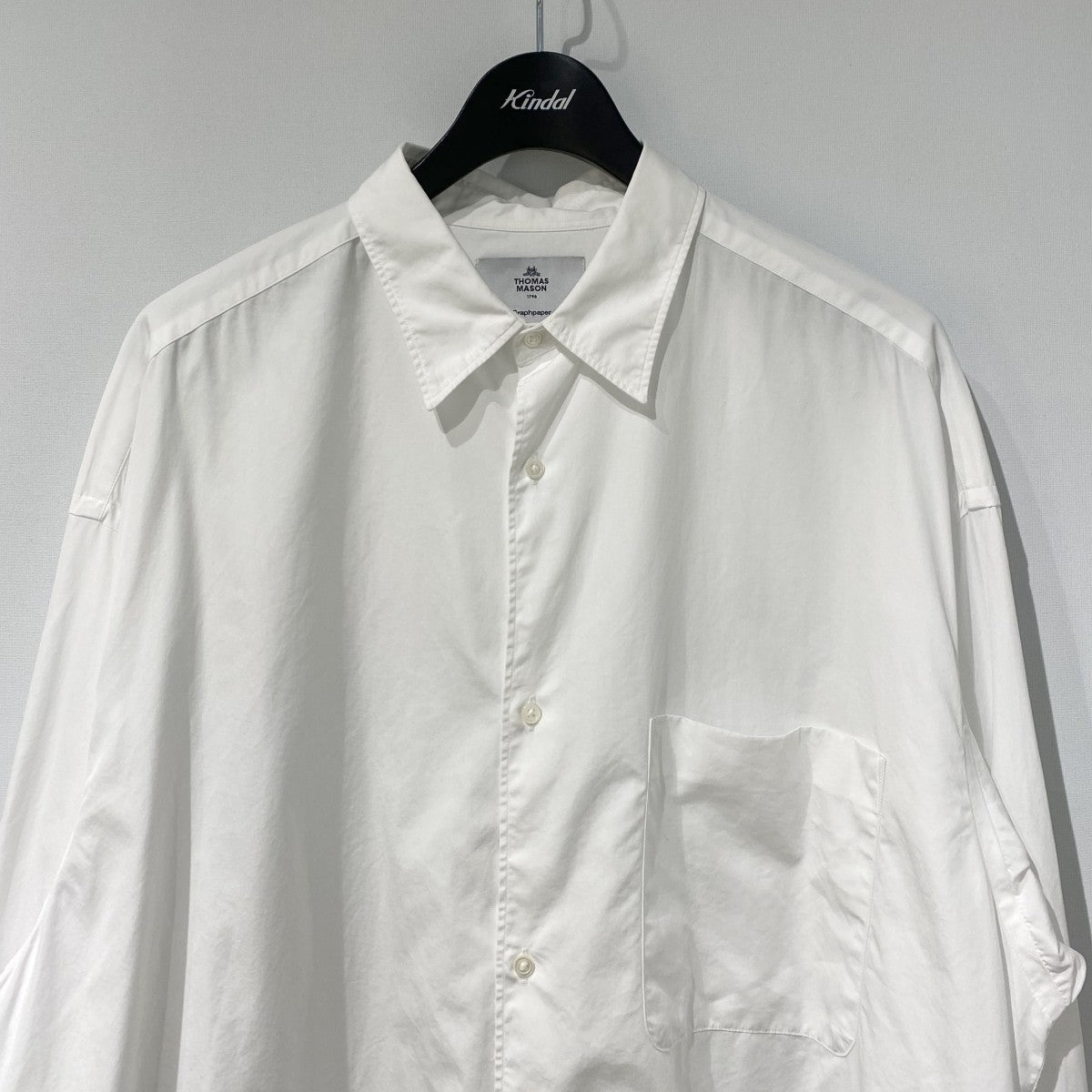 Oversized Regular Collar Shirtオーバーサイズレギュラーカラーシャツ