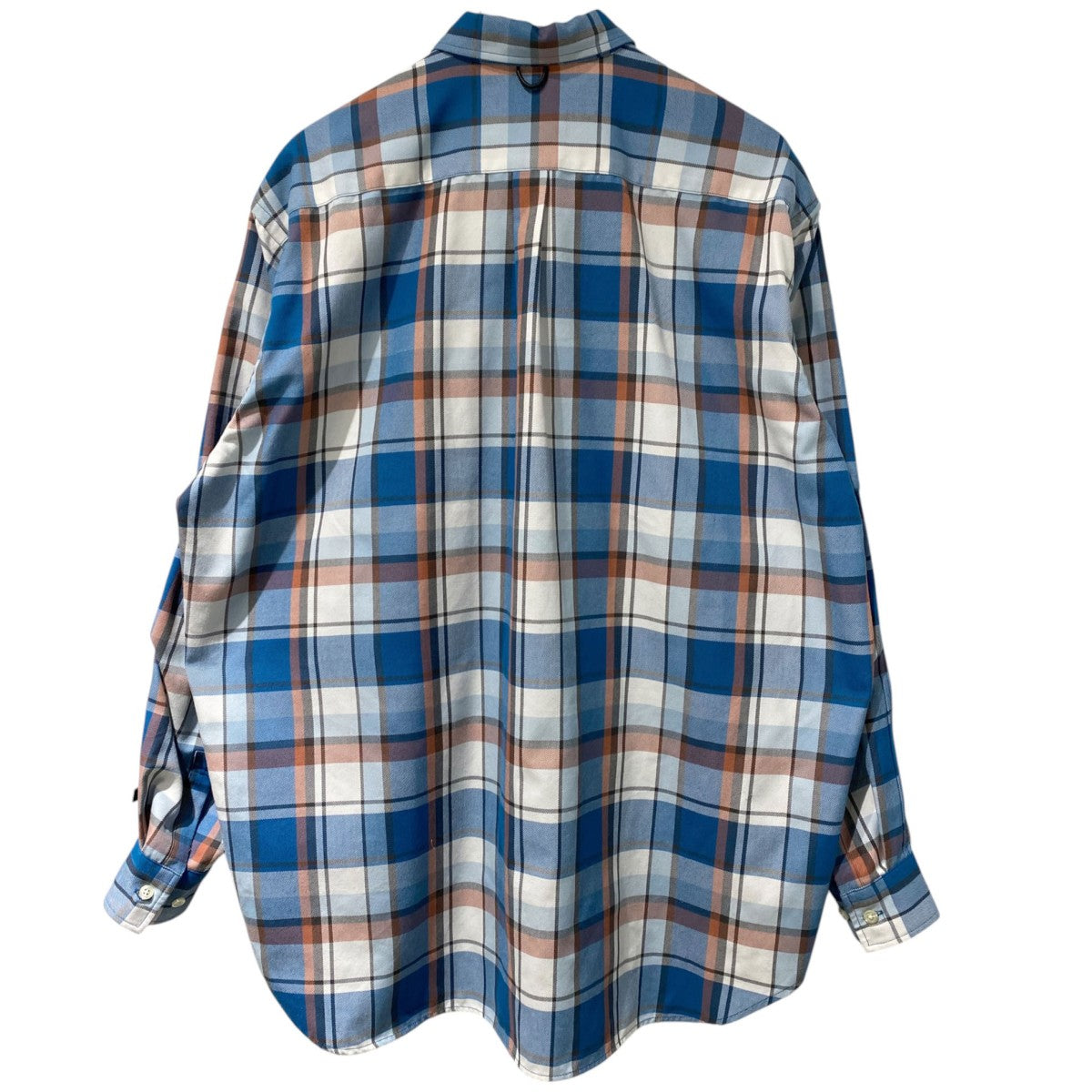 22SSTech Work Shirts Flannel Plaidsオーバーサイズテックワークチェックシャツ