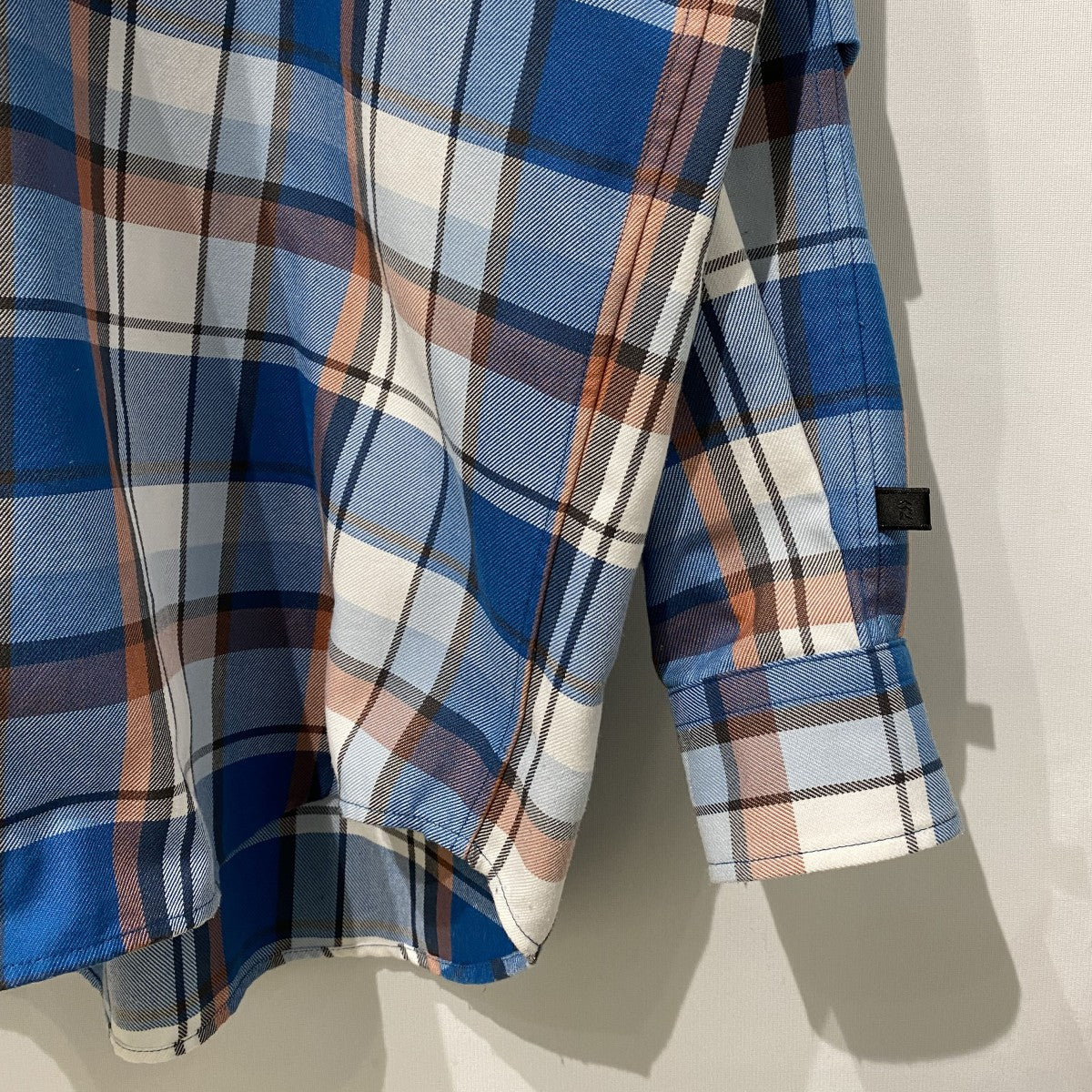 22SSTech Work Shirts Flannel Plaidsオーバーサイズテックワークチェックシャツ