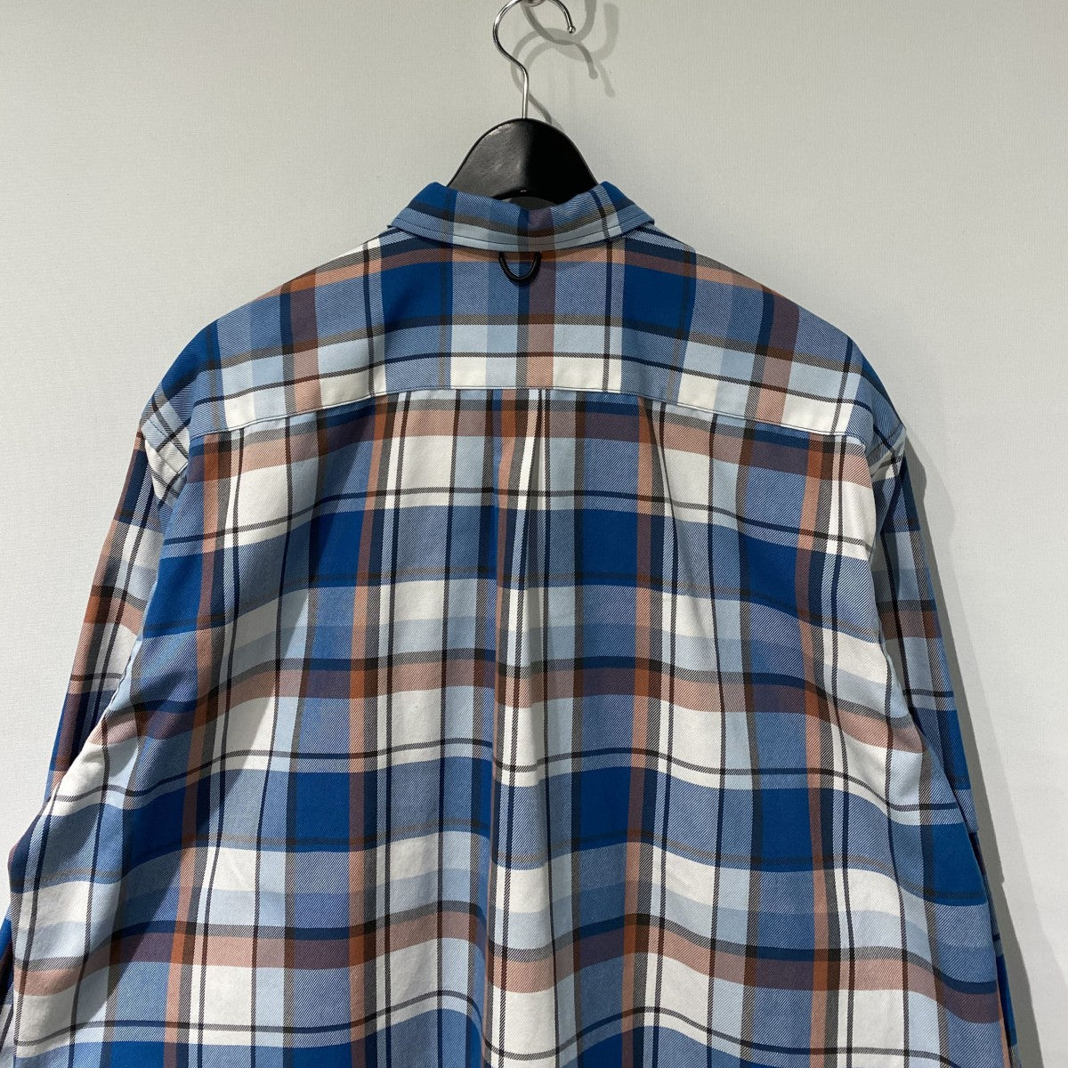 22SSTech Work Shirts Flannel Plaidsオーバーサイズテックワークチェックシャツ