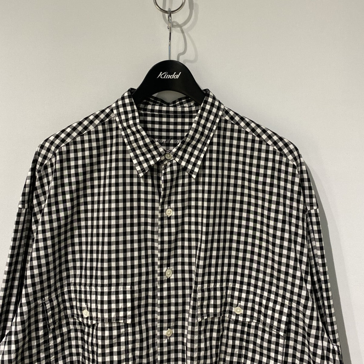 Roll Up Gingham Check Shirtロールアップギンガムチェックシャツ