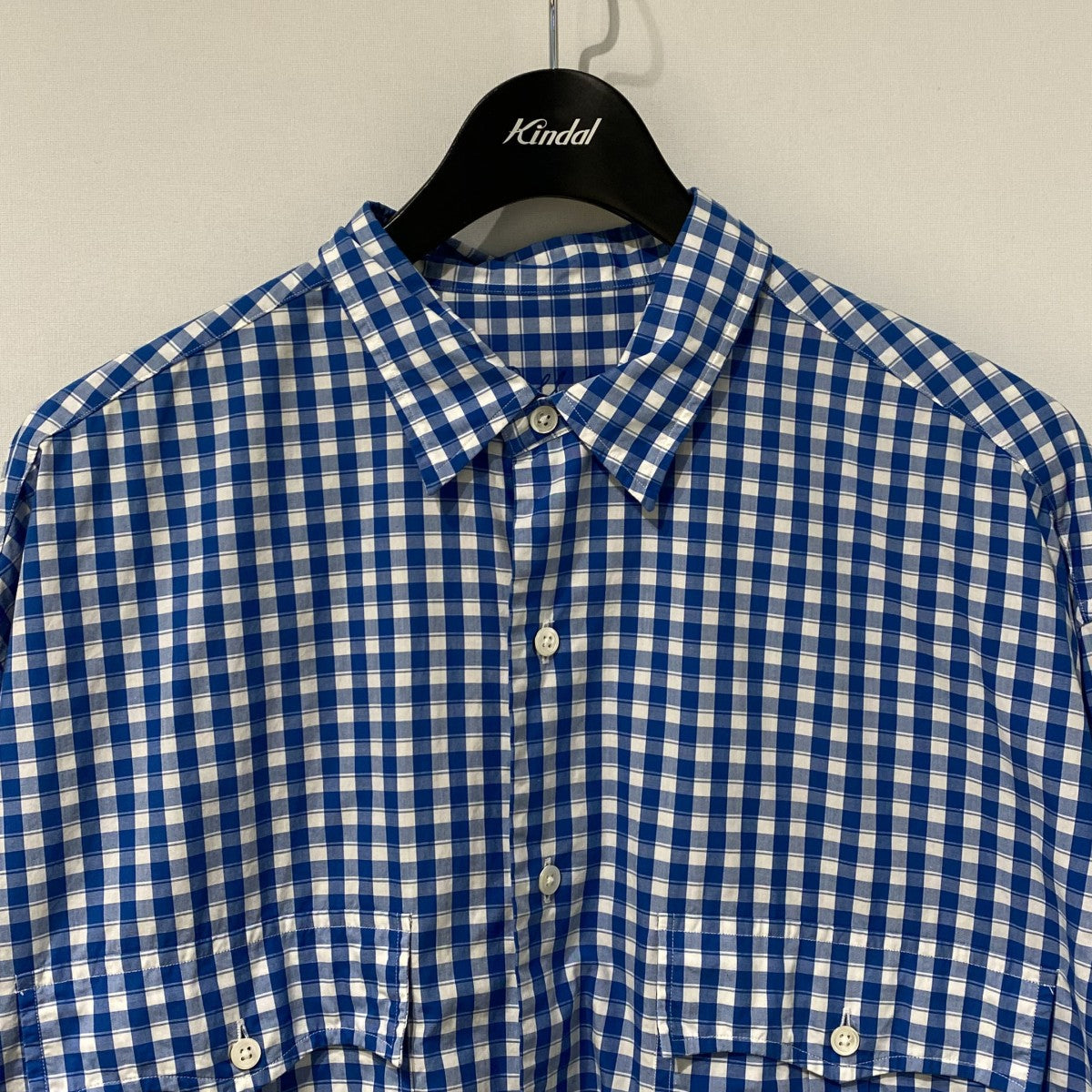 Roll Up Gingham Check Shirtロールアップギンガムチェックシャツ