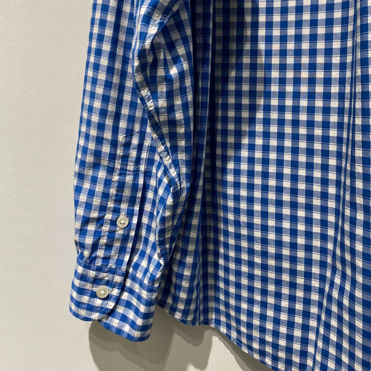 Roll Up Gingham Check Shirtロールアップギンガムチェックシャツ