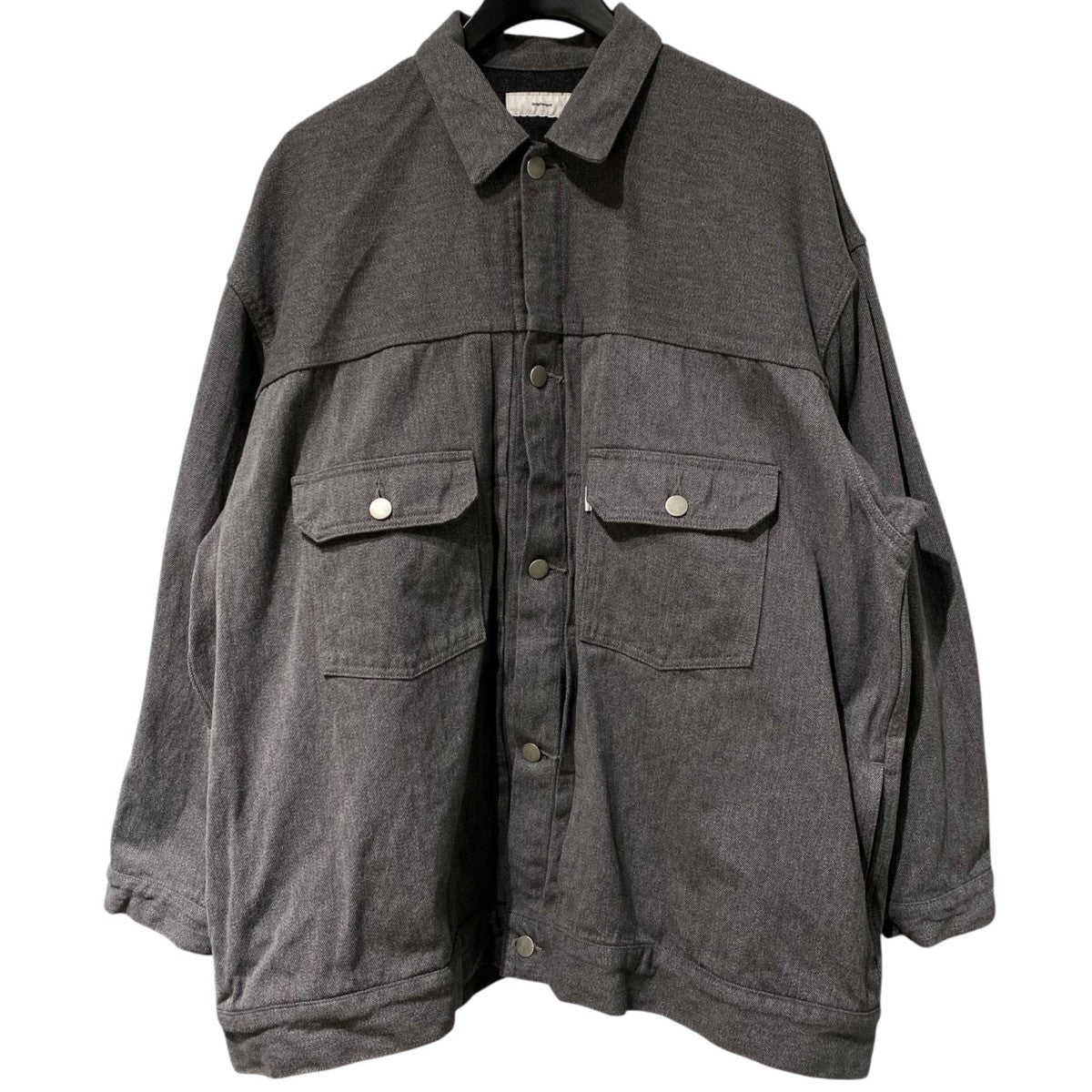 Graphpaper Colorfast Denim Blouson＆2 Tuck Pantsオーバーサイズデニムジャケット＆2タックワイドデニムパンツ セットアップ 古着・中古-5枚目のアイテム画像