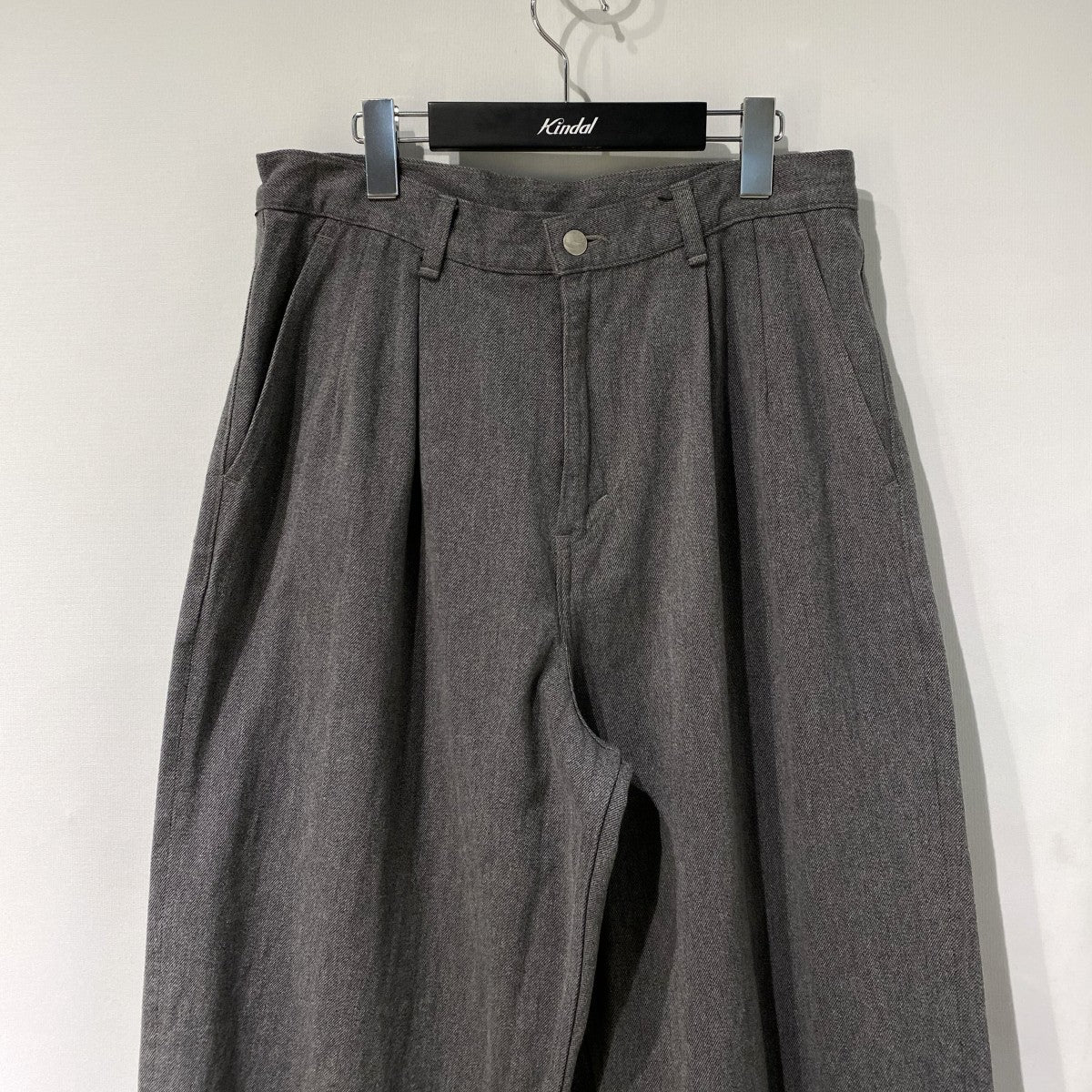 Graphpaper Colorfast Denim Blouson＆2 Tuck Pantsオーバーサイズデニムジャケット＆2タックワイドデニムパンツ セットアップ 古着・中古-9枚目のアイテム画像