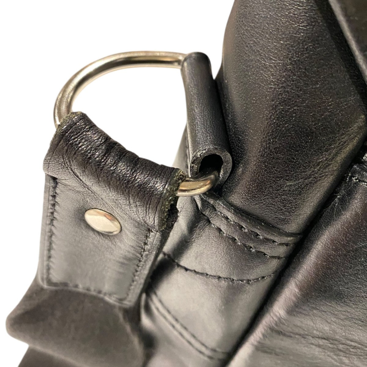 CLASP Shoulder Bag(L)レザーショルダーバッグ