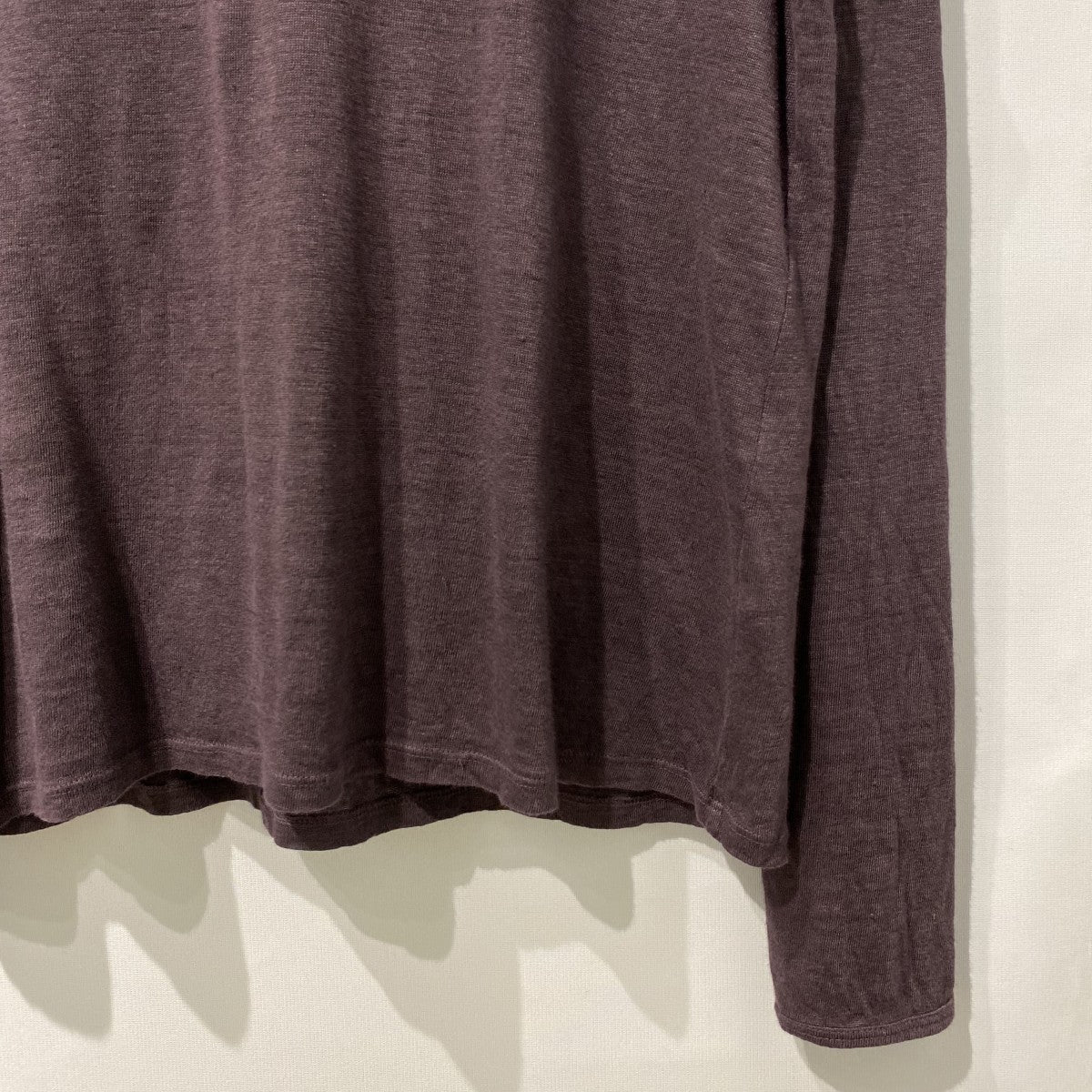24SSNO．87 Linen Long Sleeve T-Shirtリネンロングスリーブカットソー