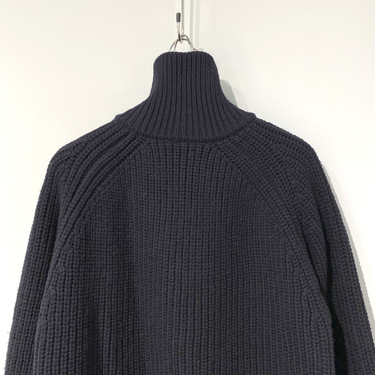 24AW本人期MONTY SWEATER変形ドライバーズニットセーター