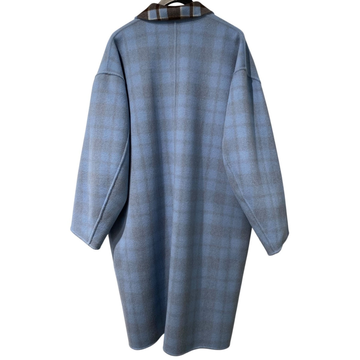 23AWビッグチェックリバーシブルコート
