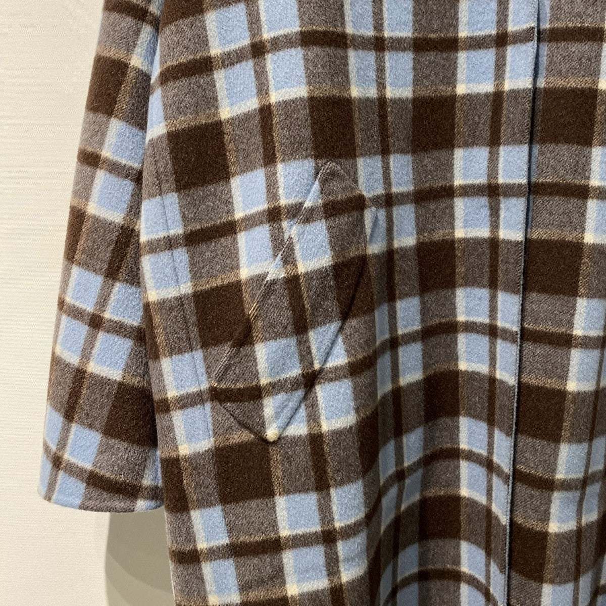 23AWビッグチェックリバーシブルコート