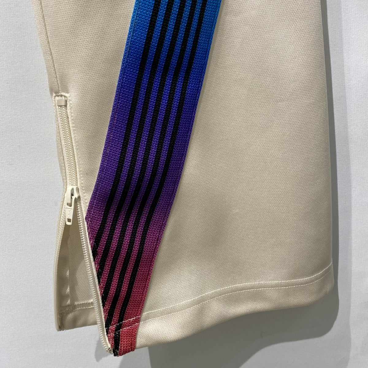 Zipped Track Pant Poly Smoothストレートトラックパンツ