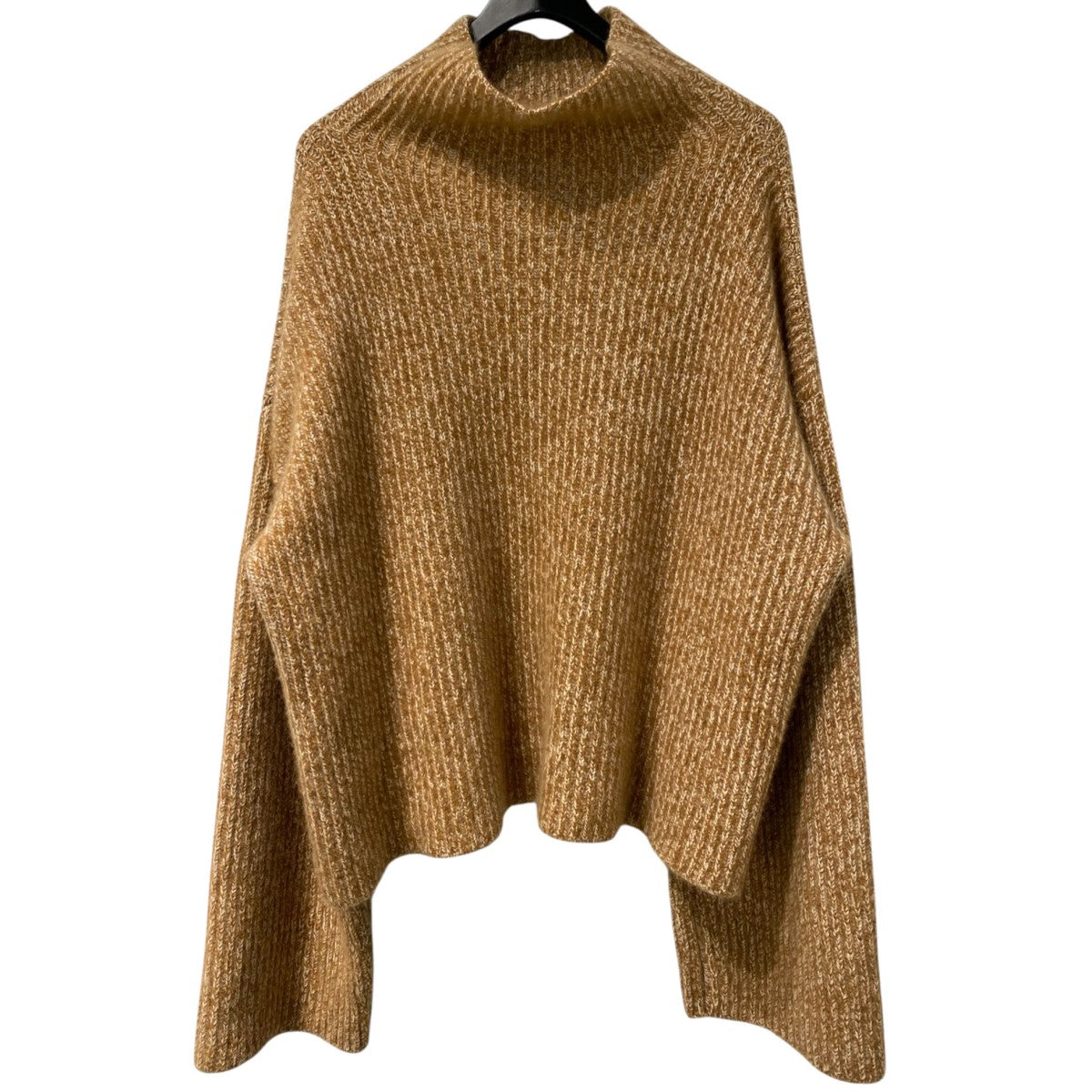 CELINE by×PHOEBE PHILO Cashmere Chunky Knit 2WAYスリットカシミヤショート丈オーバーサイズタートルネックニットセーター 古着・中古-1枚目のアイテム画像