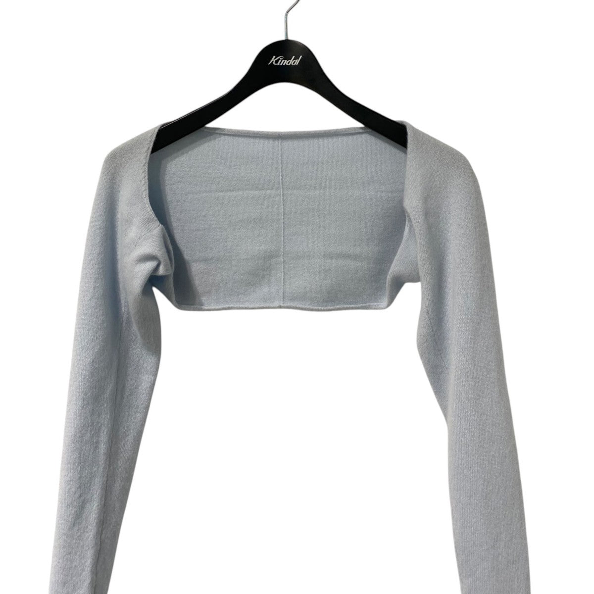 Cashmere rib tiny top＆Cashmere armcoverカシミヤリブタイニートップ＆アームカバーセット