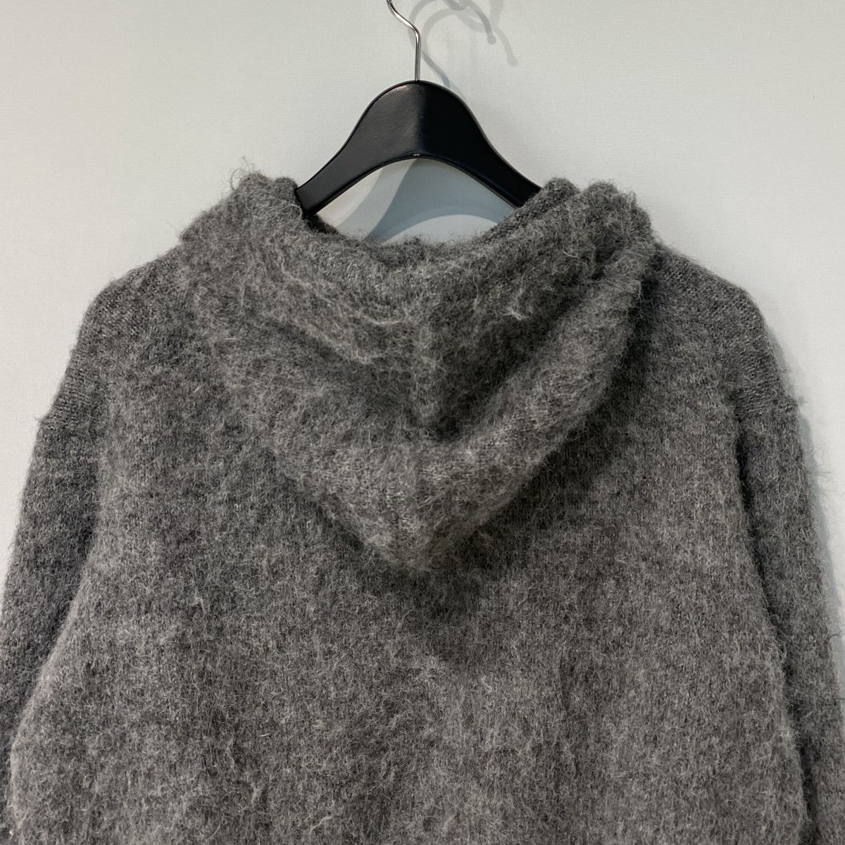 OLD FOLK HOUSE 24AWPet-Hoodieペットフーディ加工ショート丈Knitニットフーディパーカー 古着・中古-6枚目のアイテム画像