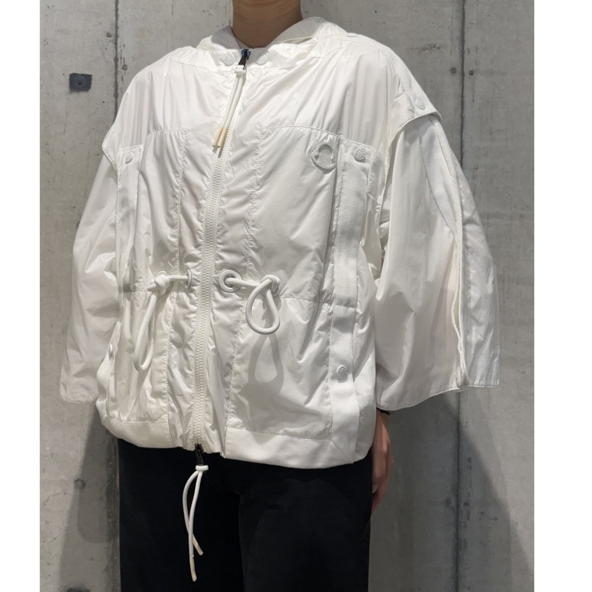 MONCLER 19年DAKAR／ダカール Hooded Nylon Jacketナイロンフードジャケット 古着・中古-2枚目のアイテム画像