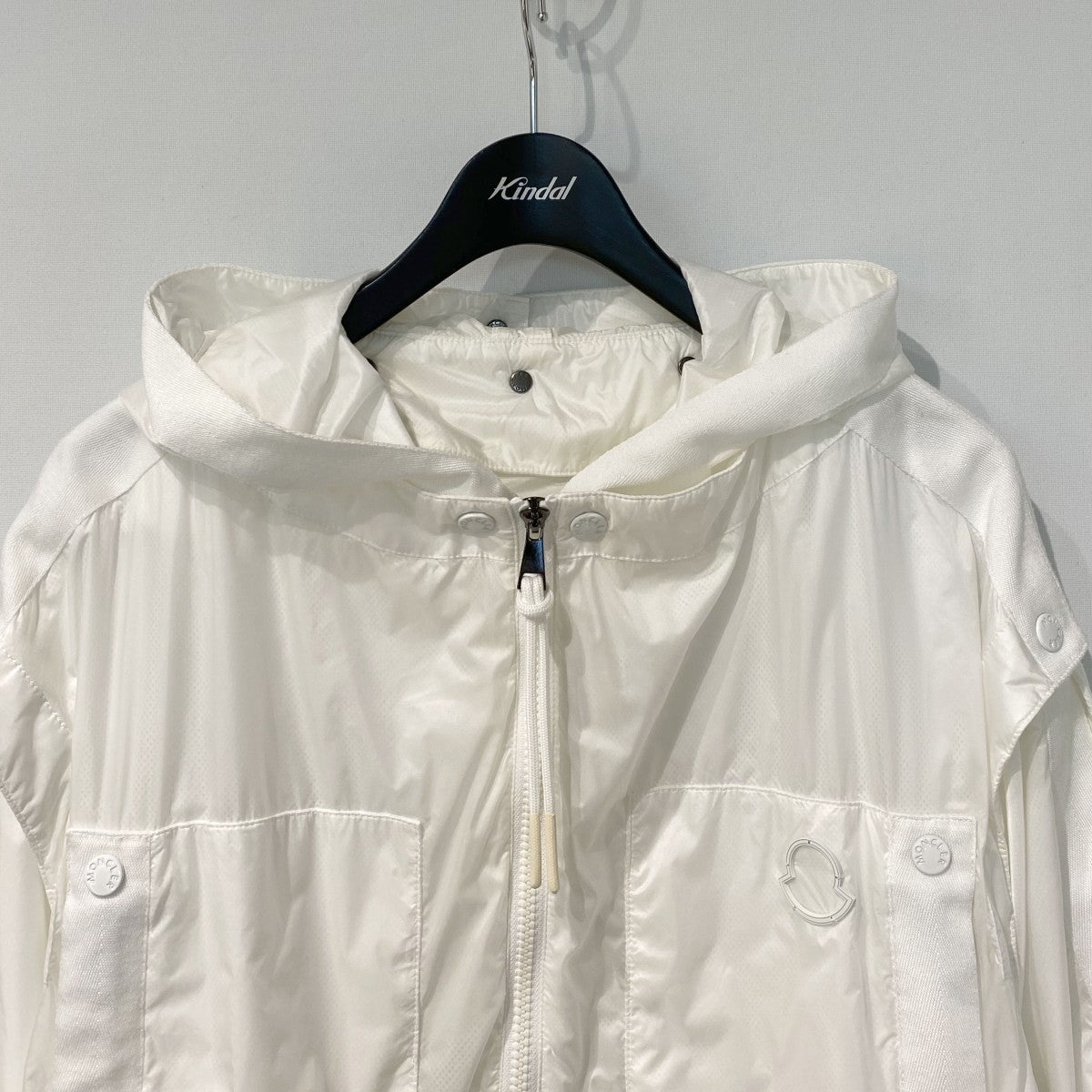 MONCLER 19年DAKAR／ダカール Hooded Nylon Jacketナイロンフードジャケット 古着・中古-4枚目のアイテム画像