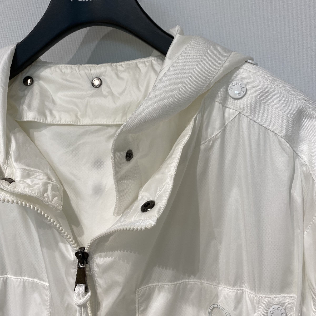 MONCLER 19年DAKAR／ダカール Hooded Nylon Jacketナイロンフードジャケット 古着・中古-8枚目のアイテム画像