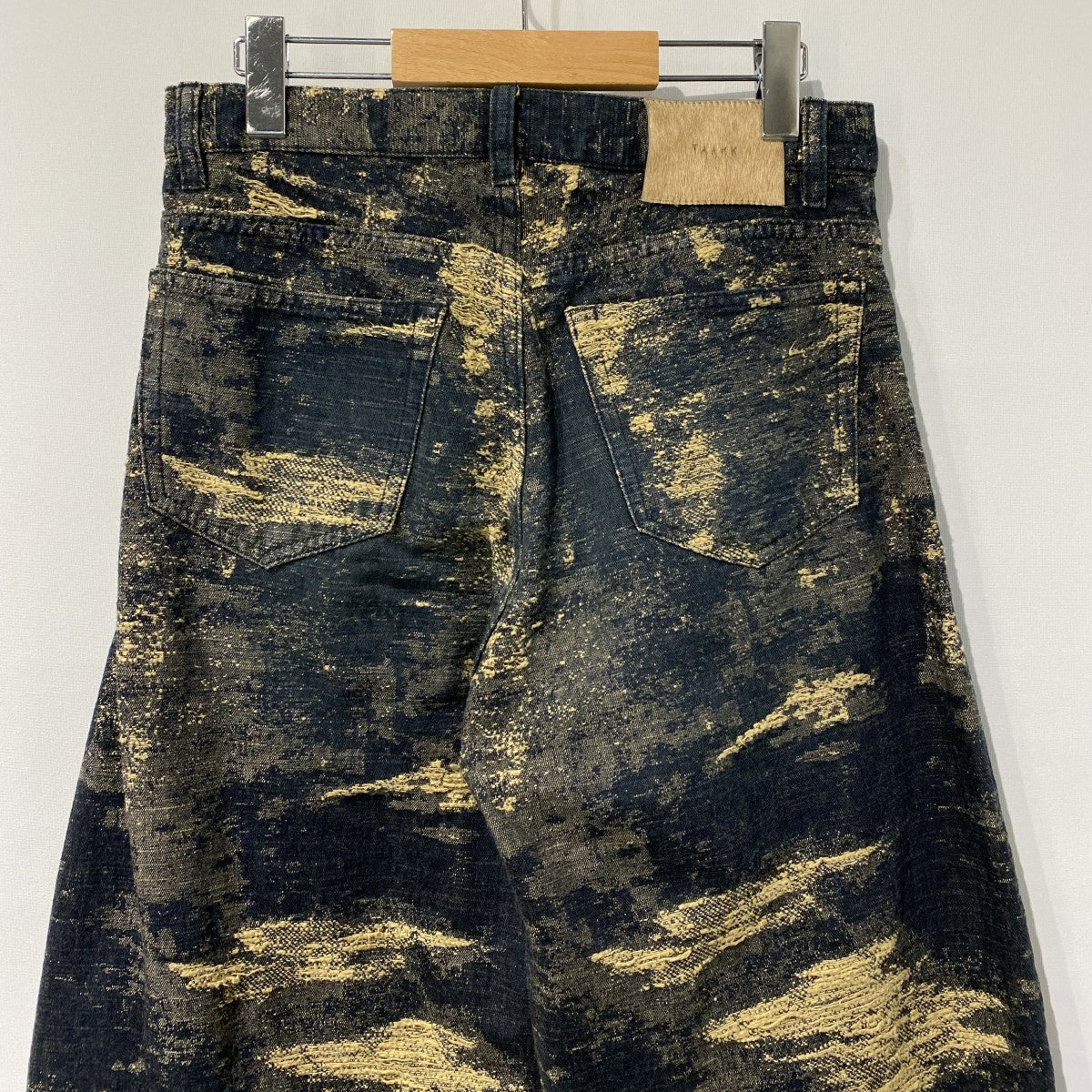 TAAKK 25AWDesign Trousers加工バギーデニムパンツTA25AW-PT390 古着・中古-6枚目のアイテム画像