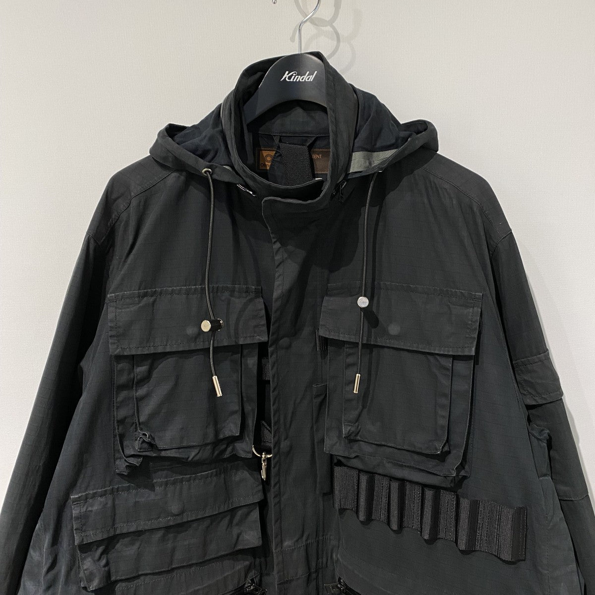 sacai Olmetex Rip Stop Blousonオルメテックスミリタリーマルチポケットミリタリーリップストップブルゾンコート23-03186M 古着・中古-4枚目のアイテム画像