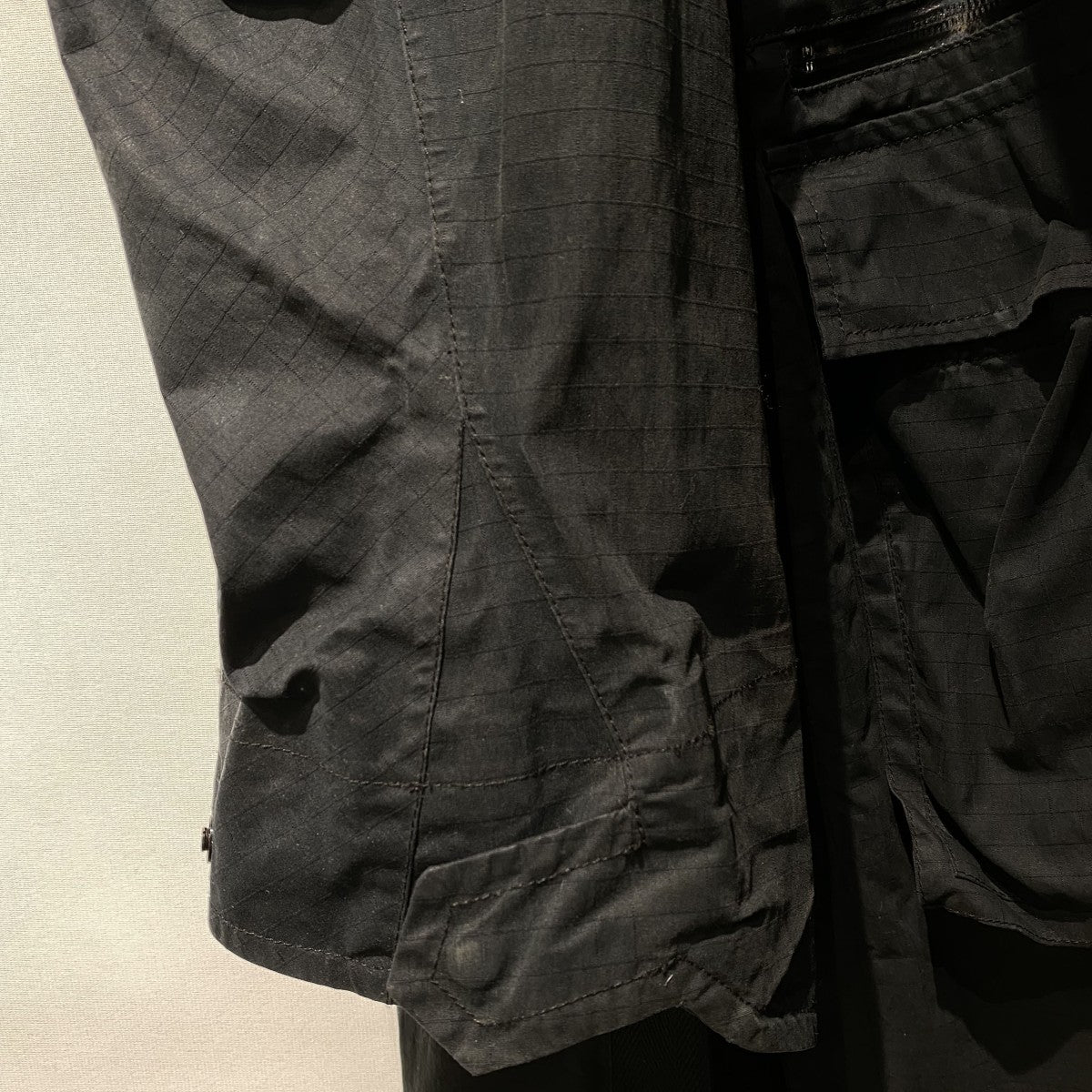 sacai Olmetex Rip Stop Blousonオルメテックスミリタリーマルチポケットミリタリーリップストップブルゾンコート23-03186M 古着・中古-8枚目のアイテム画像