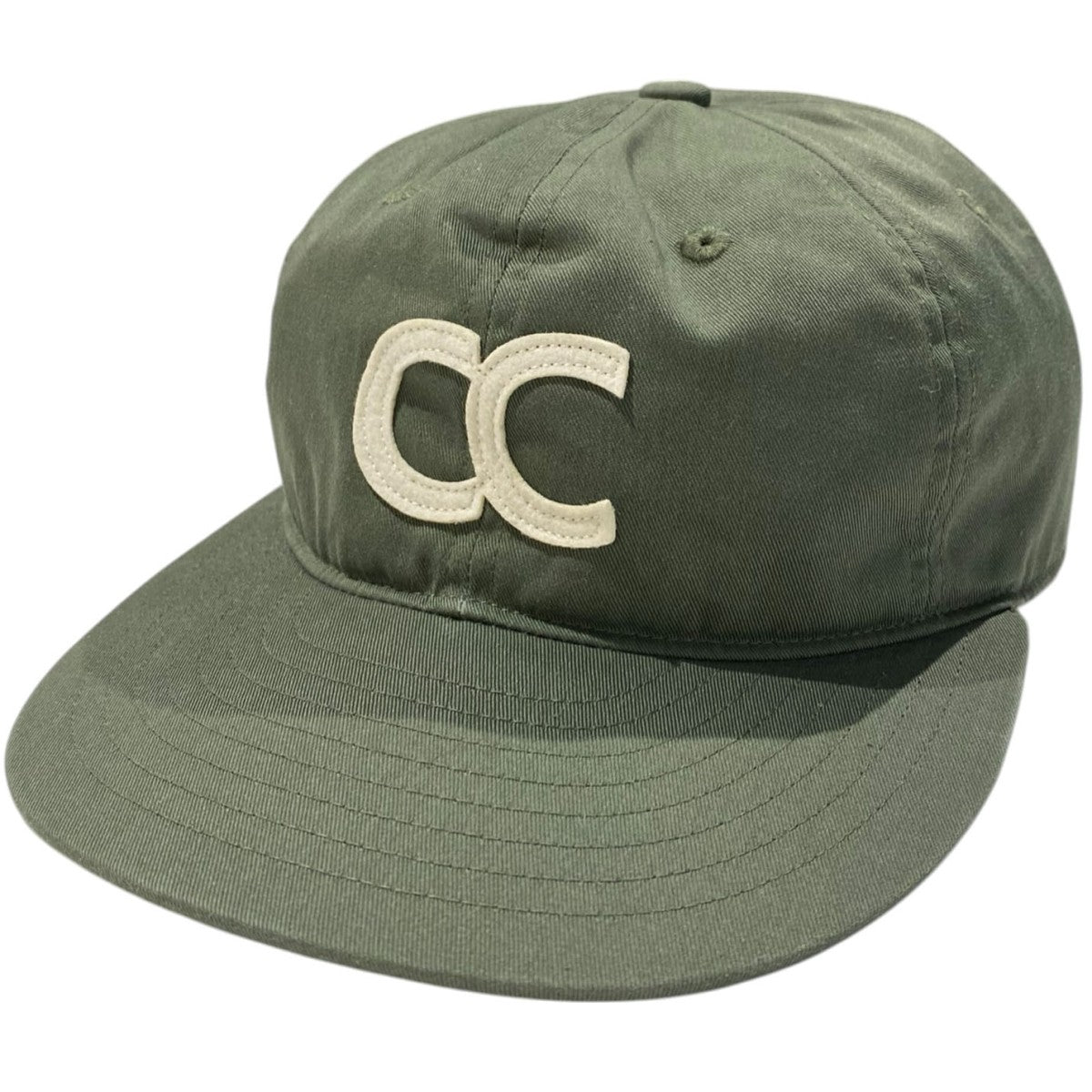 CIRCLE CIRCLE CC FELT LOGO OG 6 PANEL CAPキャップ帽子 古着・中古-1枚目のアイテム画像