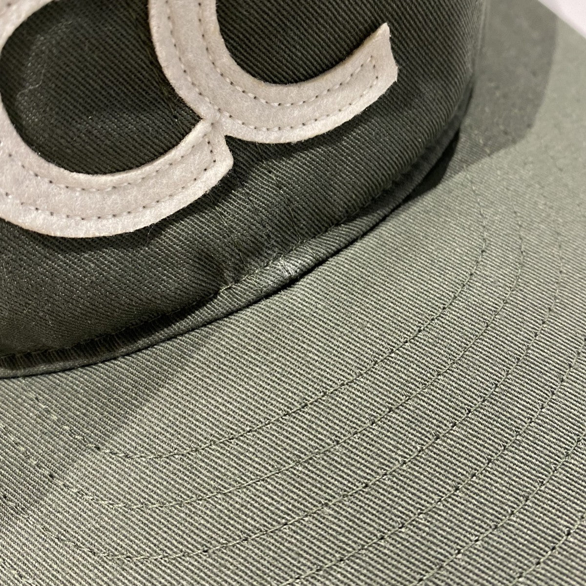 CIRCLE CIRCLE CC FELT LOGO OG 6 PANEL CAPキャップ帽子 古着・中古-10枚目のアイテム画像