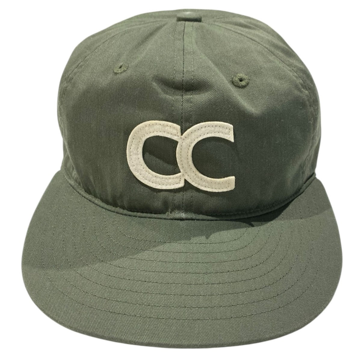 CIRCLE CIRCLE CC FELT LOGO OG 6 PANEL CAPキャップ帽子 古着・中古-2枚目のアイテム画像