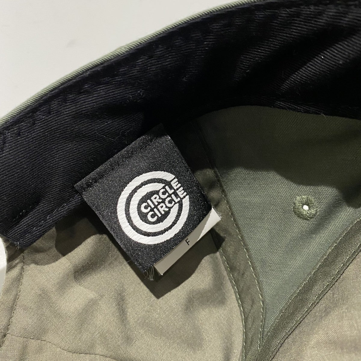 CIRCLE CIRCLE CC FELT LOGO OG 6 PANEL CAPキャップ帽子 古着・中古-7枚目のアイテム画像