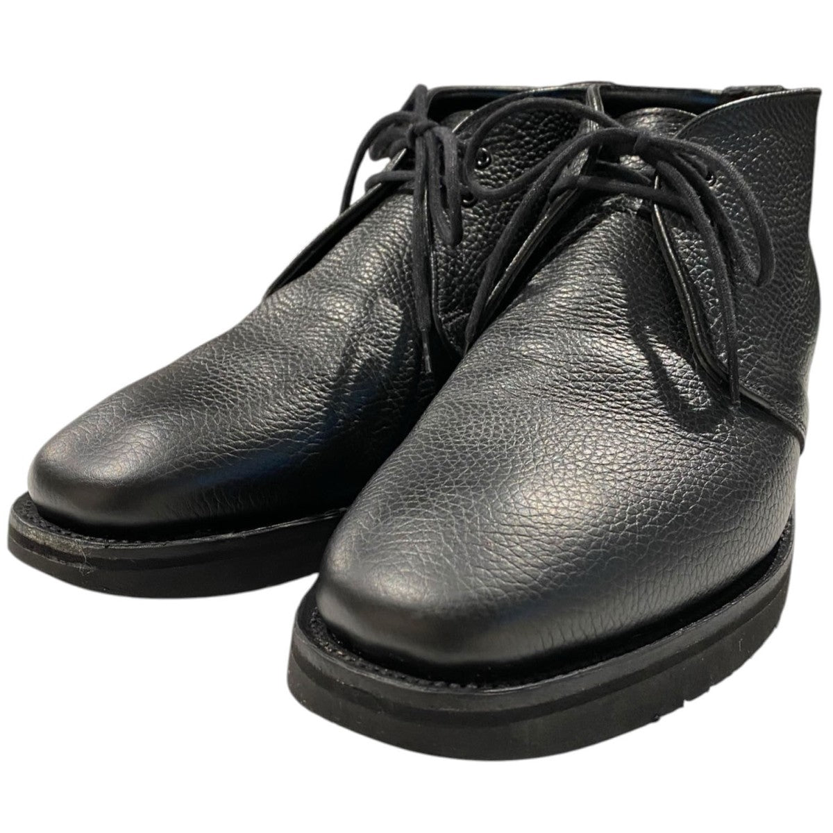 OVY×Sanders Chukka Boot by OVYソフトグレインレザーシボ革チャッカブーツ 古着・中古-1枚目のアイテム画像
